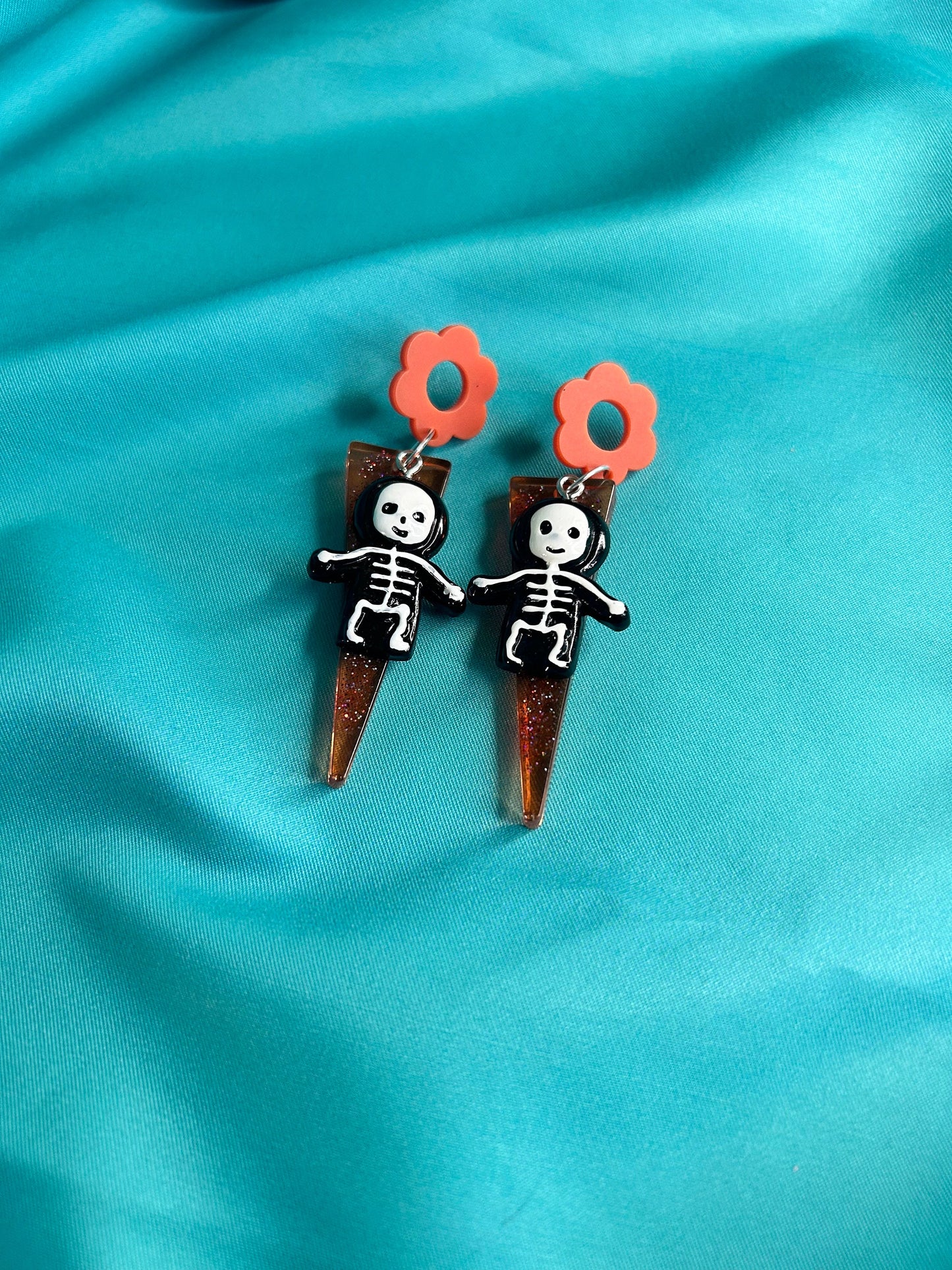 Creepy Baby Skeleton Earrings | Choose Your Style
