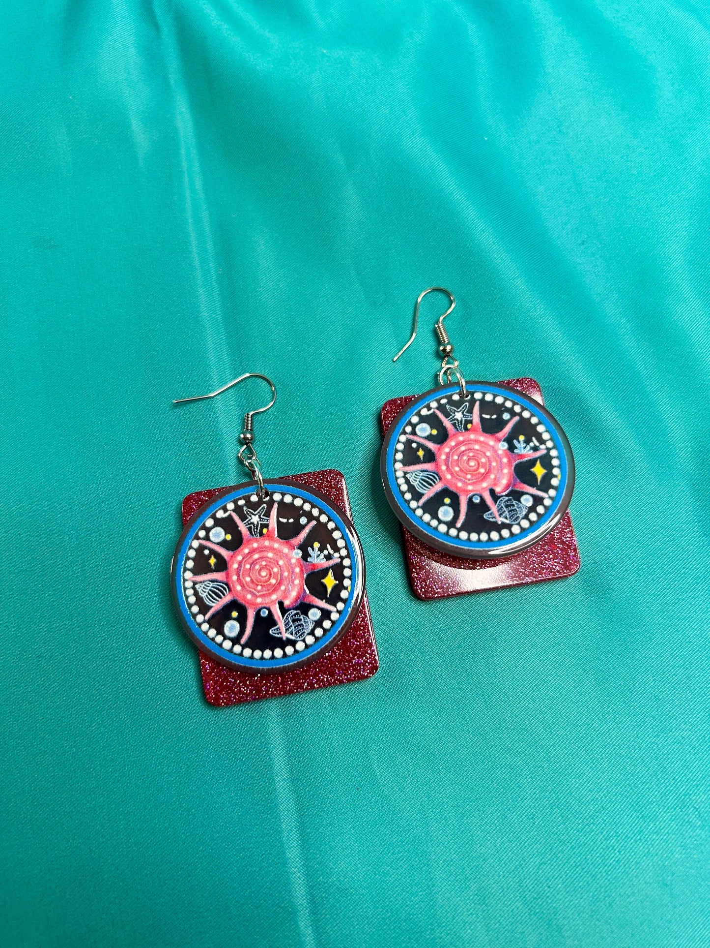 Ocean Art Earrings | Choose Your Style