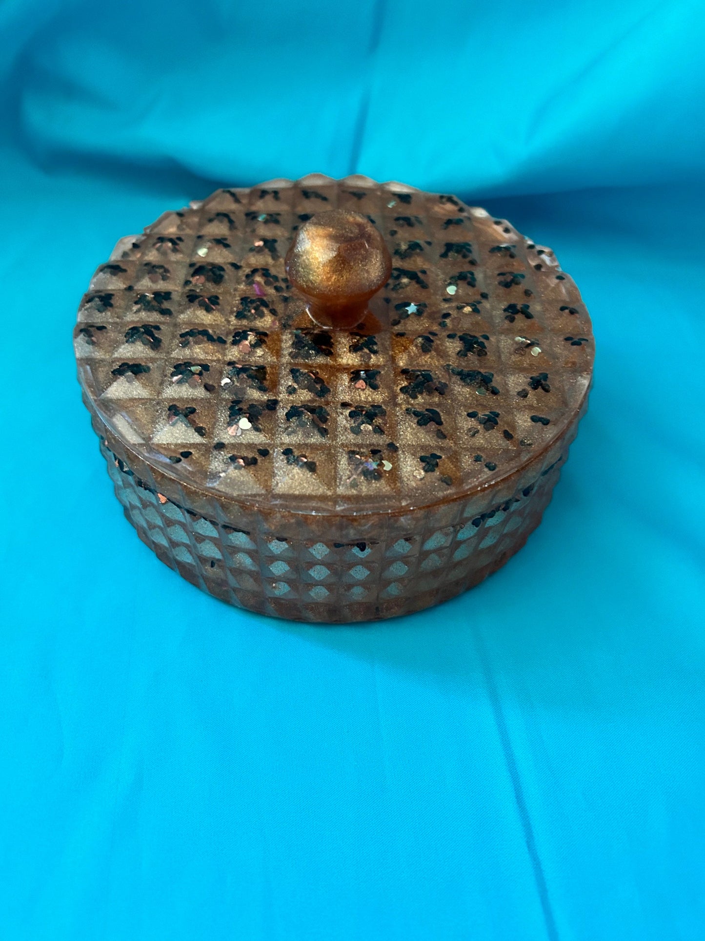 Large Decorative Jar | Diamond Pattern | Choose Your Color