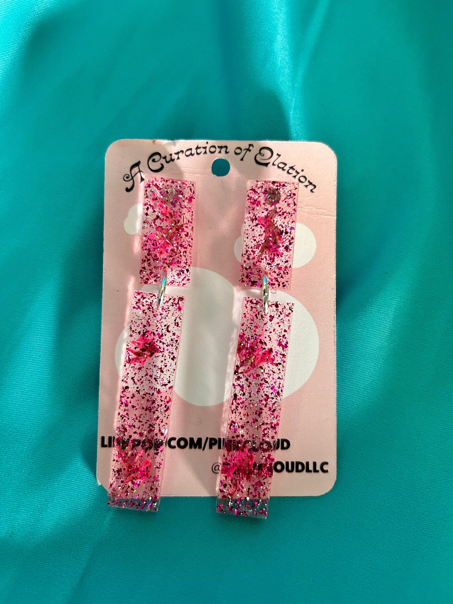 Rectangle Long Statement Earrings | Choose Your Style