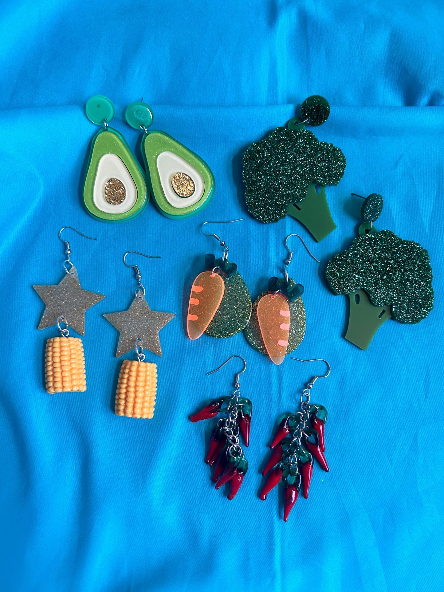 Food Earrings | Veggies | Choose Your Vegetable