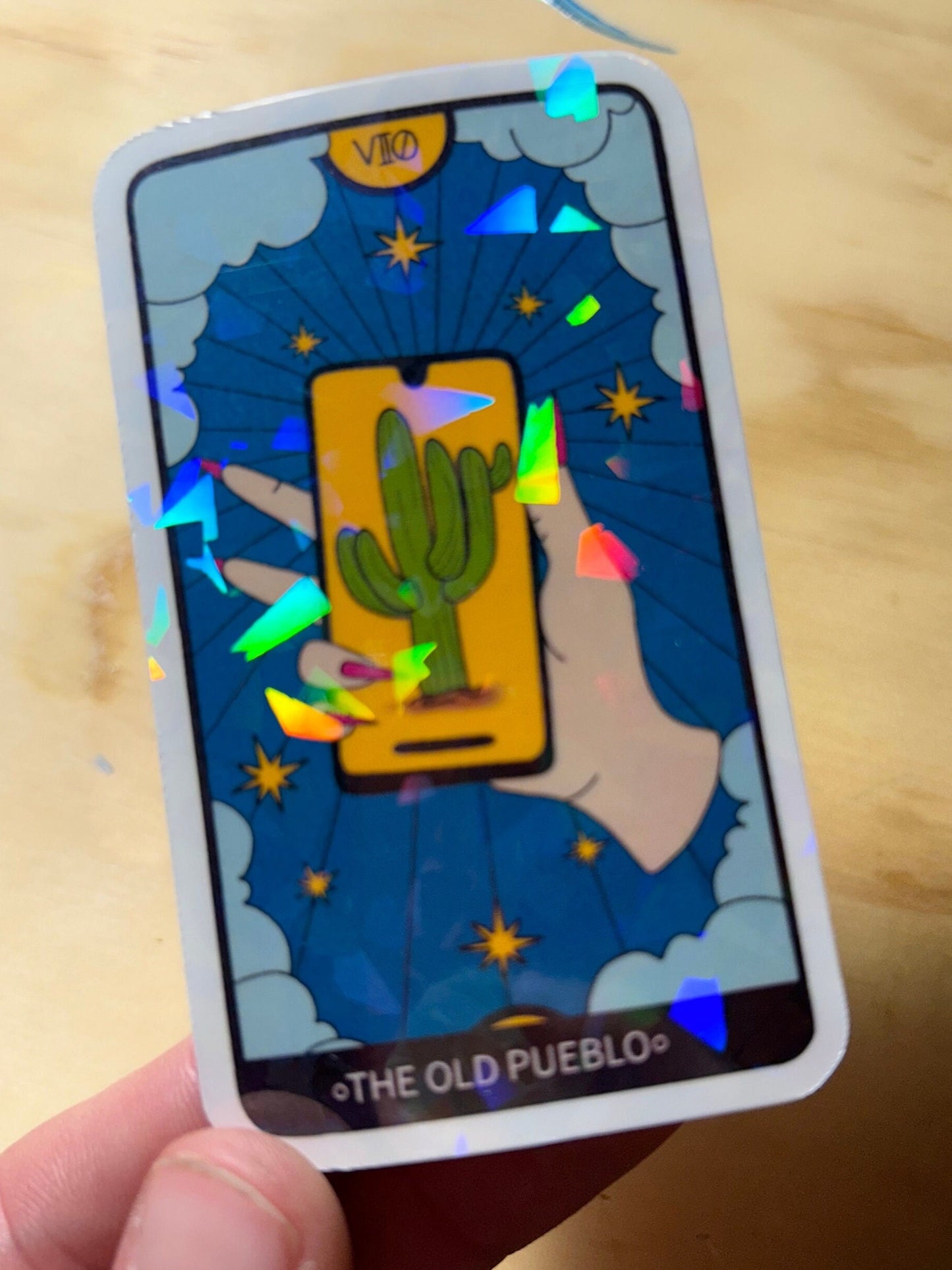 Tucson Tarot Sticker | Choose Your Finish