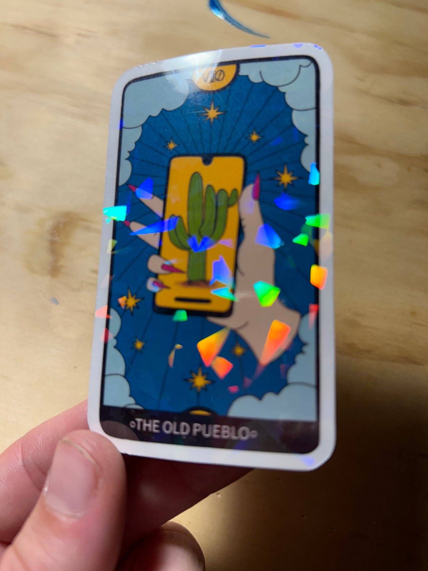 Tucson Tarot Sticker | Choose Your Finish