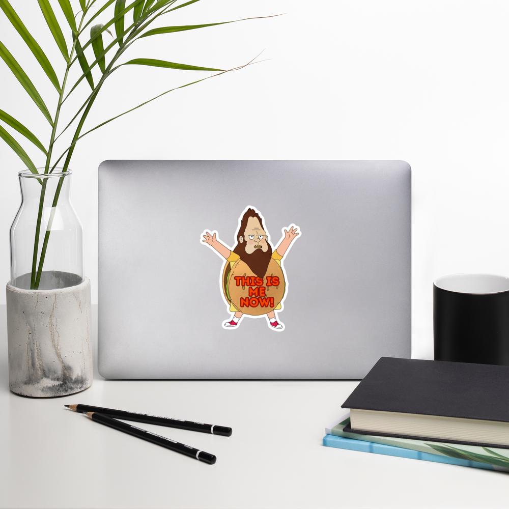 Beefsquatch Sticker | Gene Belcher | This is me now! | Bobs Burgers Fan Art