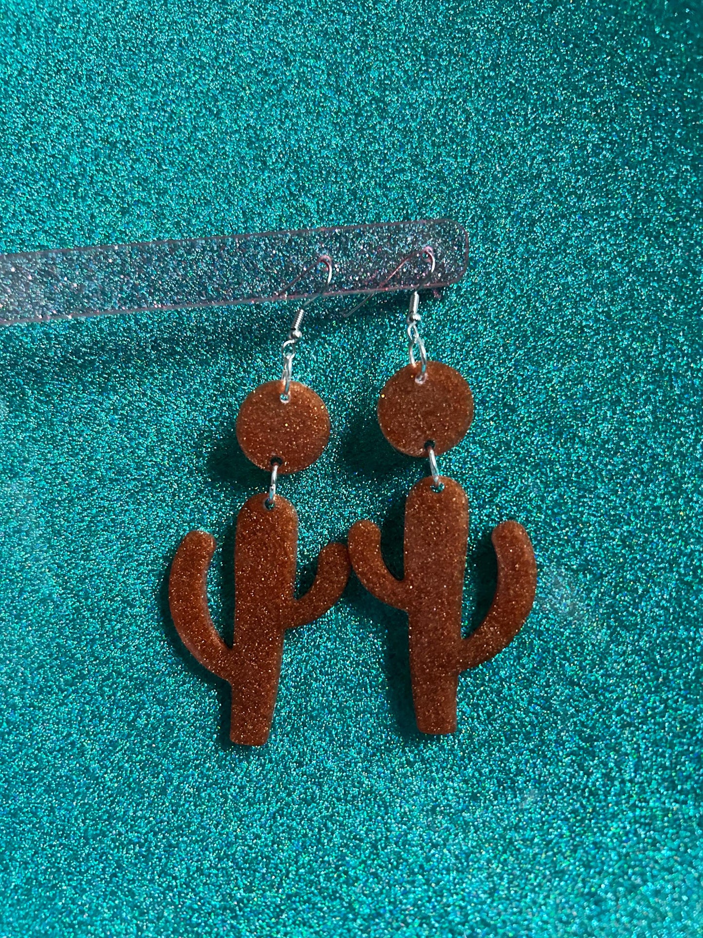 Large Saguaro Cactus Earrings | Choose Your Style