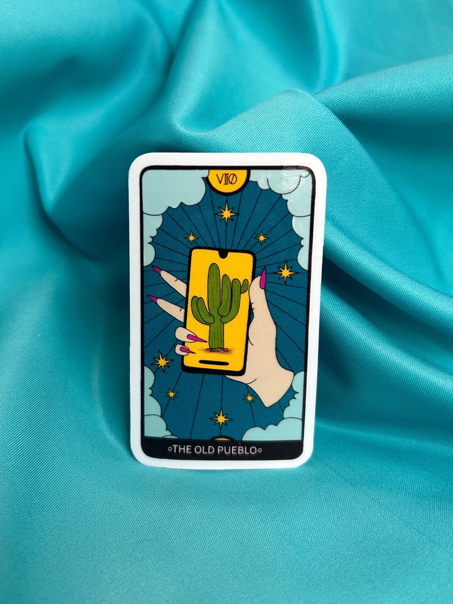 Tucson Tarot Sticker | Choose Your Finish