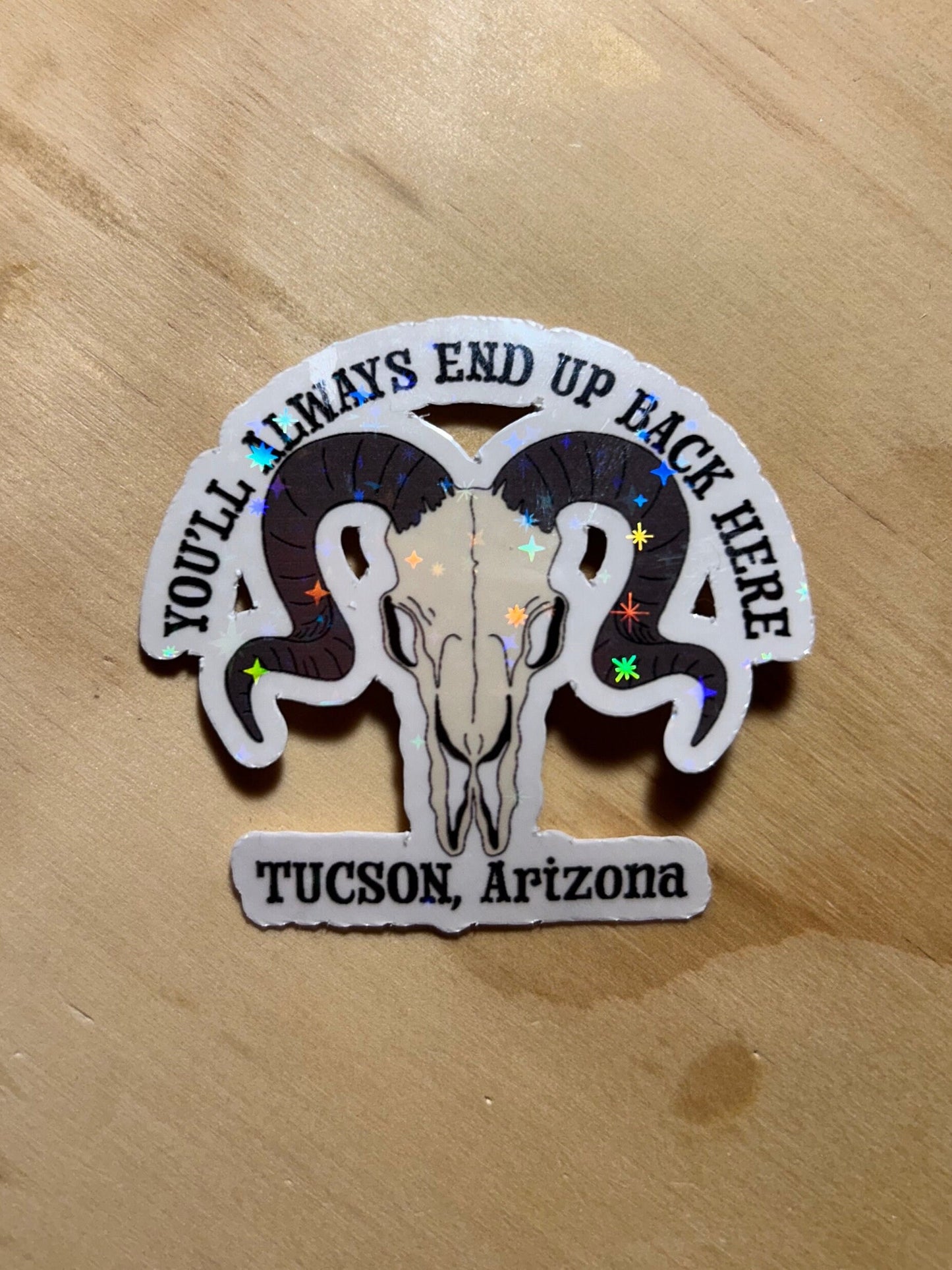 'You’ll always end up back here' Sticker