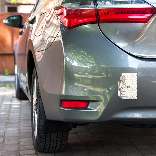 Calvin Fishoeder Sticker | Oh Burbon | Bobs Burgers Fan Art