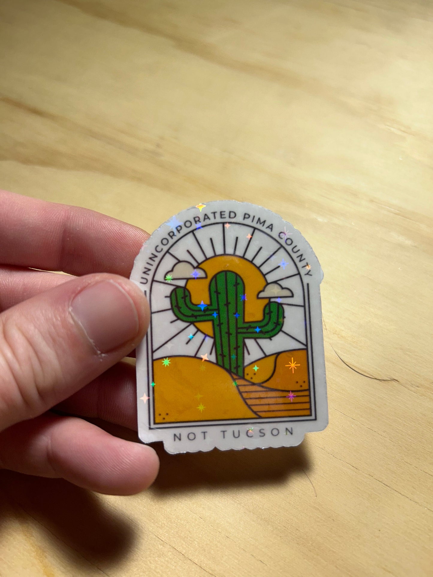 Unincorporated Pima County Sticker | Choose Your Finish