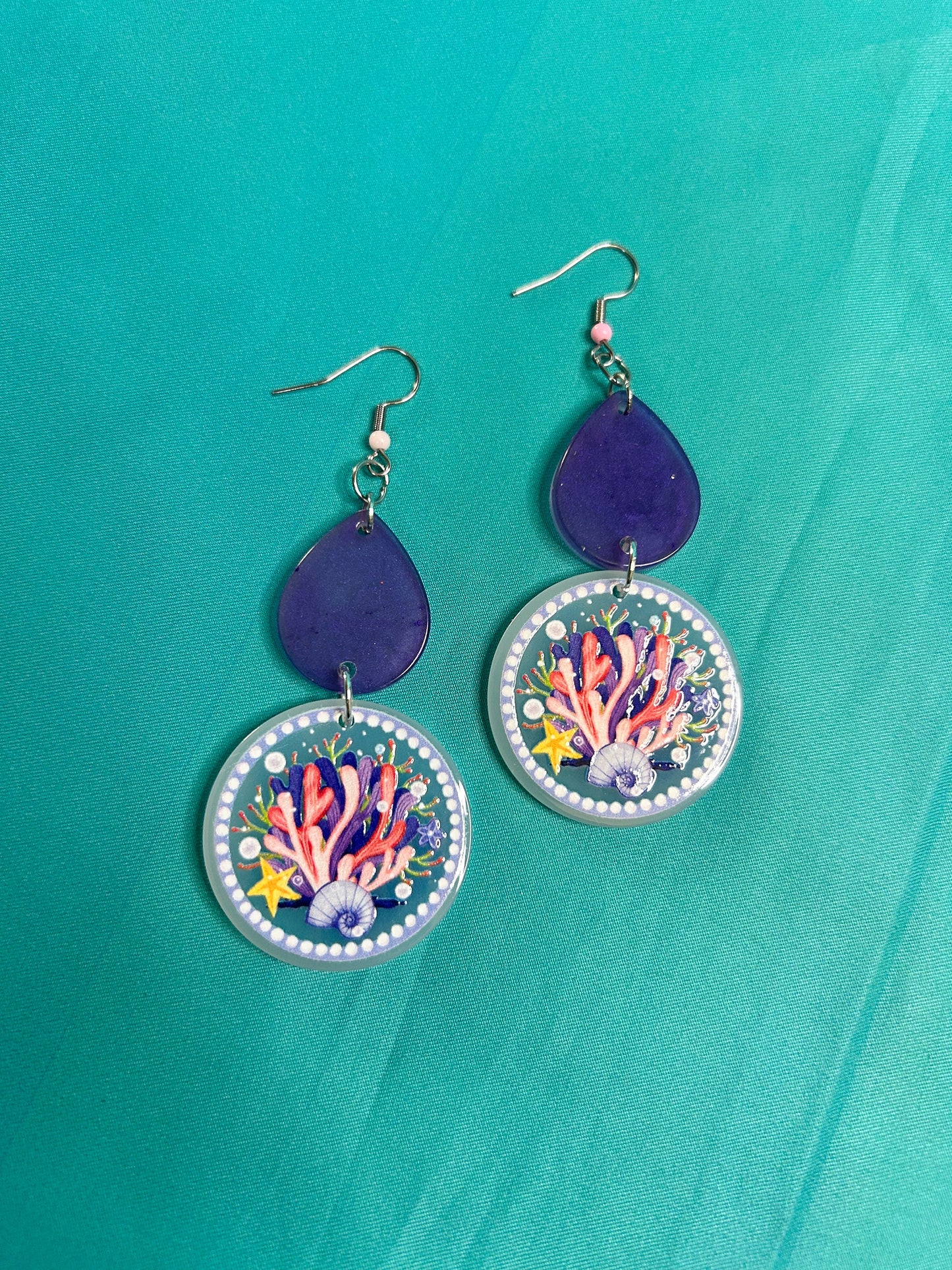 Ocean Art Earrings | Choose Your Style