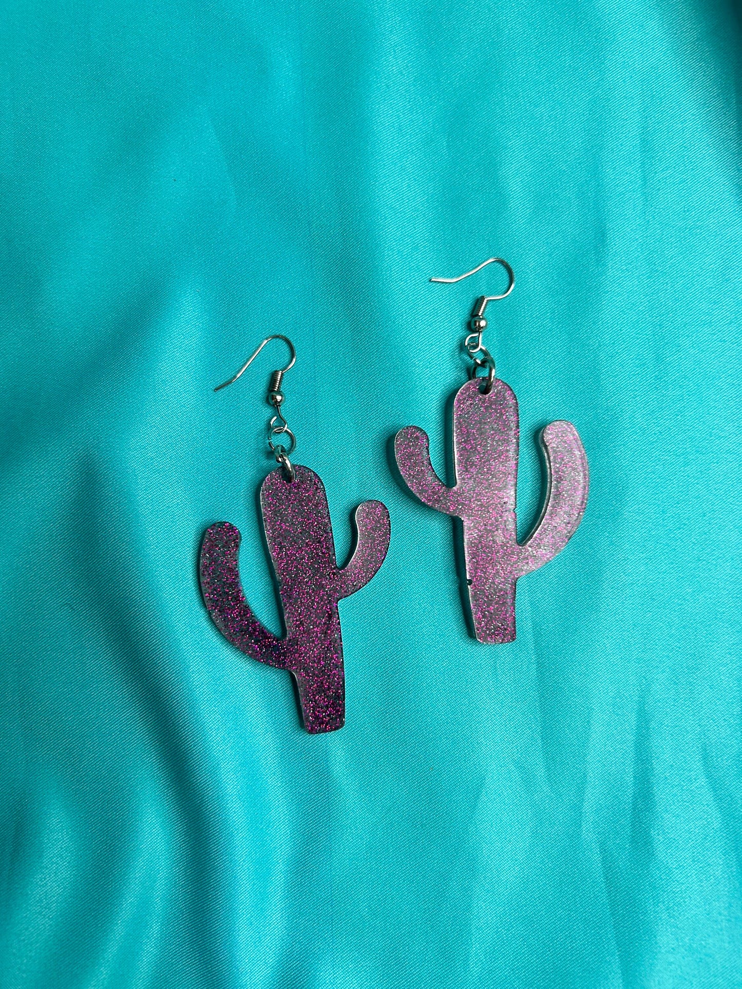 Large Saguaro Cactus Earrings | Choose Your Style
