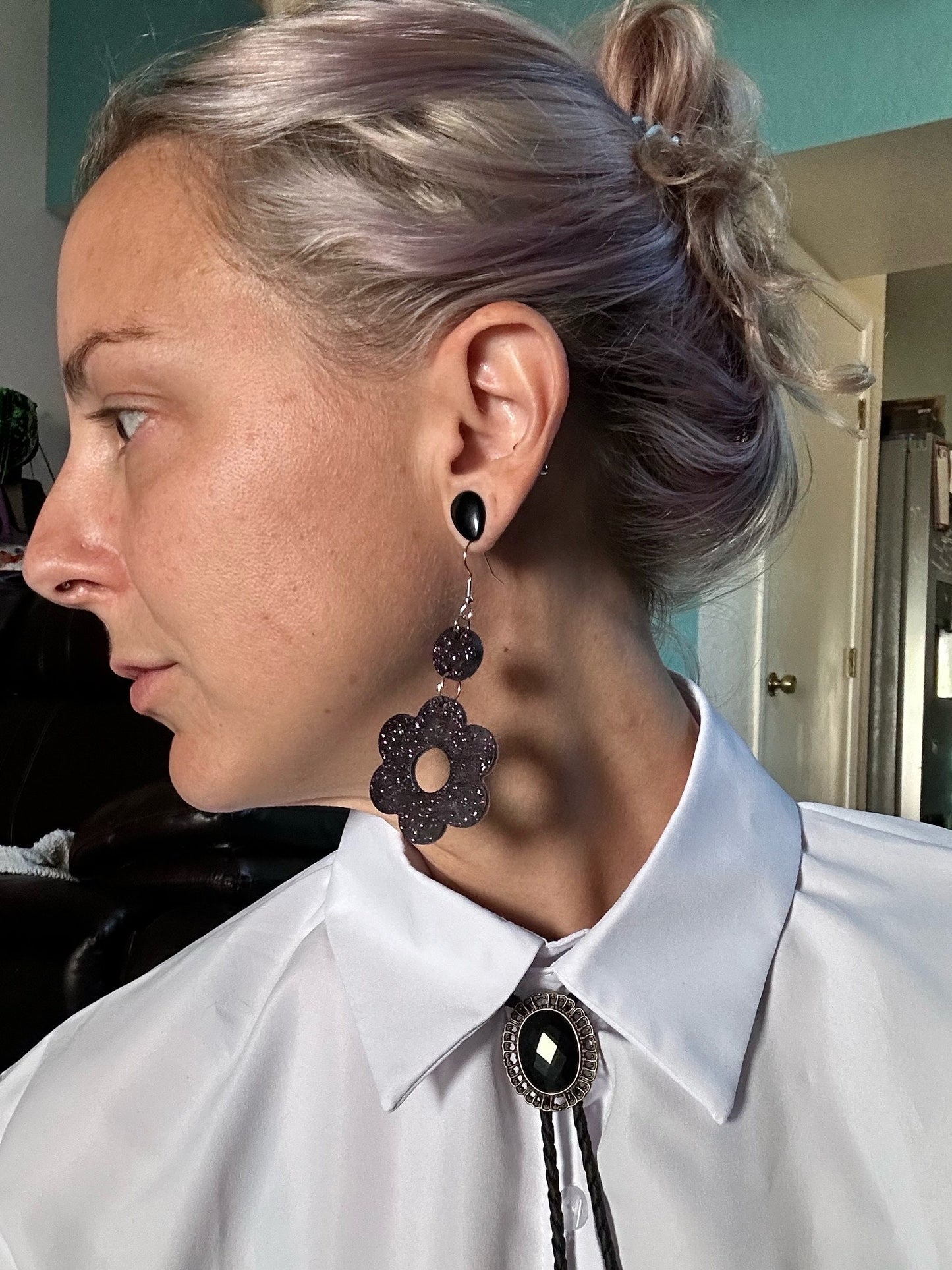 Large Tiered Flower Earrings | Handmade with Different Styles