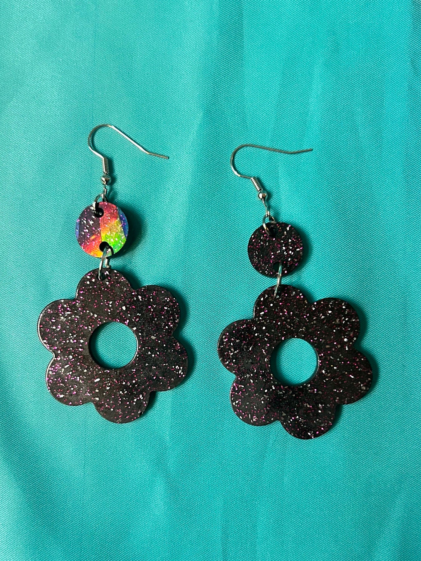 Large Tiered Flower Earrings | Handmade with Different Styles