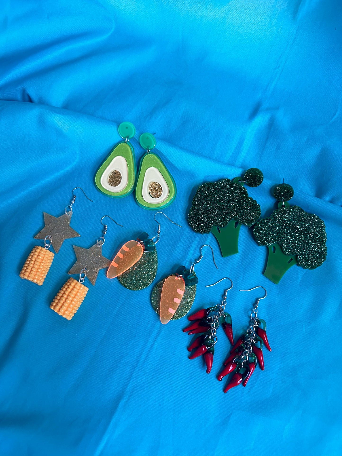 Food Earrings | Veggies | Choose Your Vegetable
