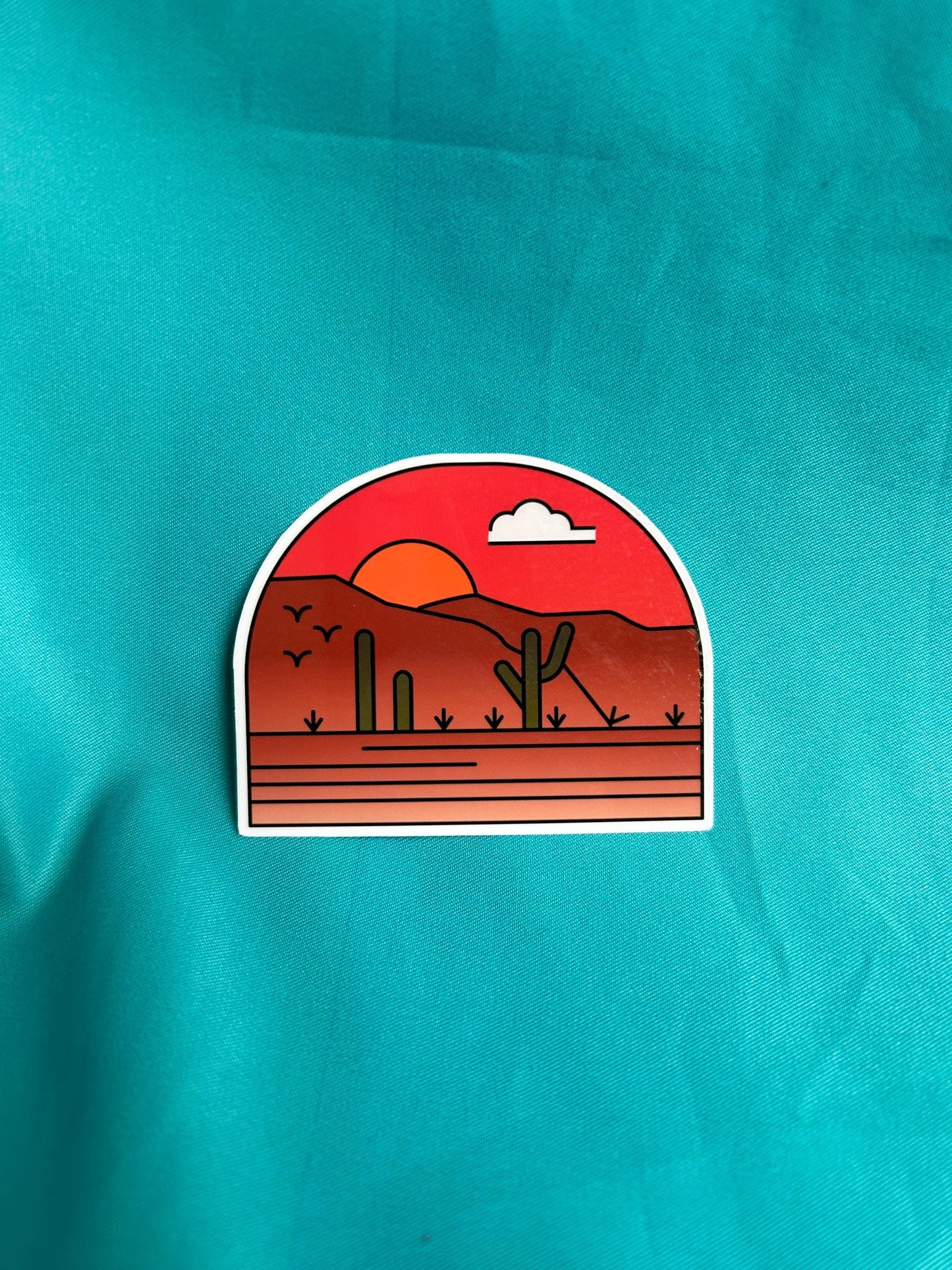 Arizona Sticker Pack of 10 | 3”| finish, designs vary - handdrawn, handprinted stickers in original designs