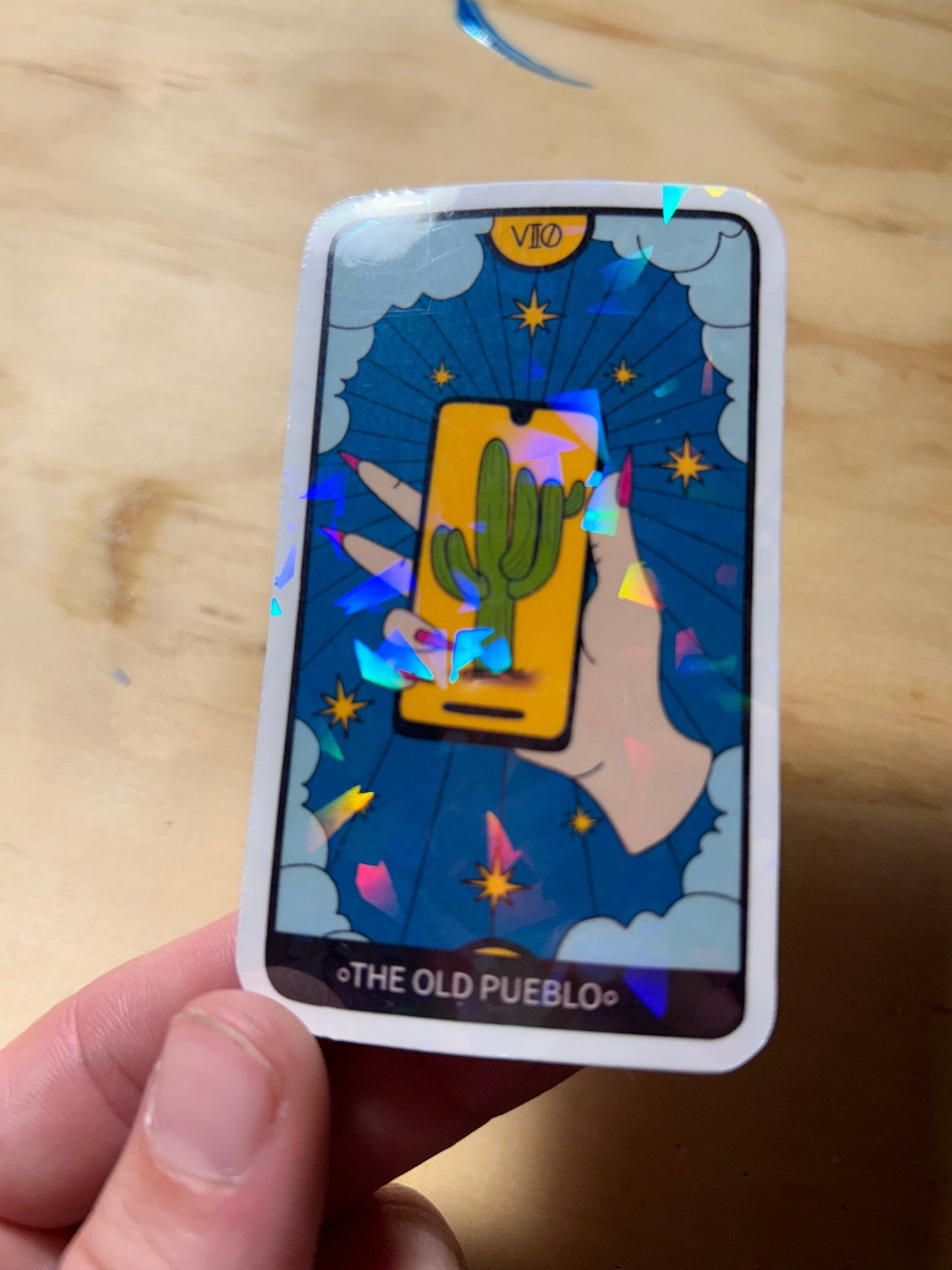 Tucson Tarot Sticker | Choose Your Finish