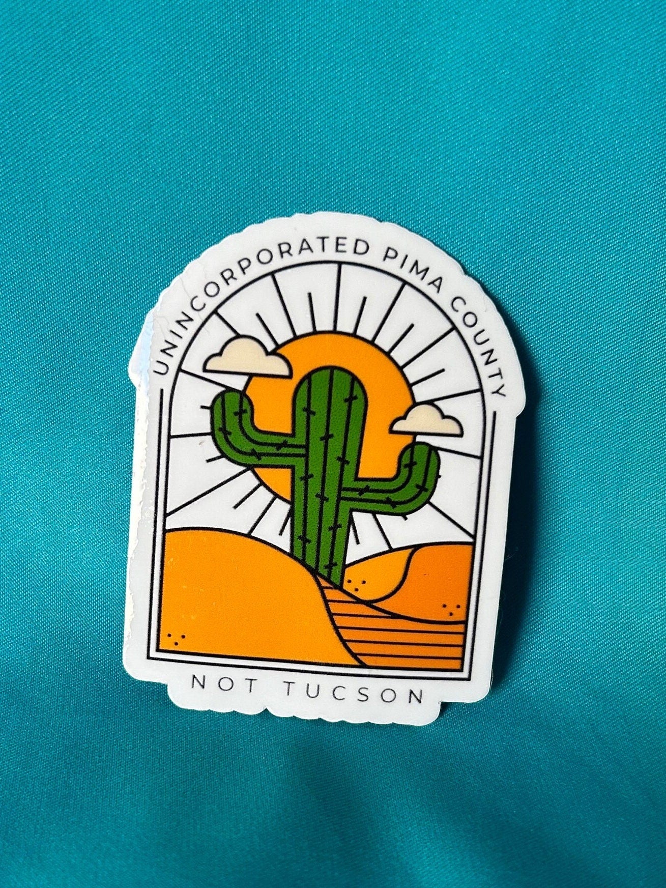 Unincorporated Pima County Sticker | Choose Your Finish