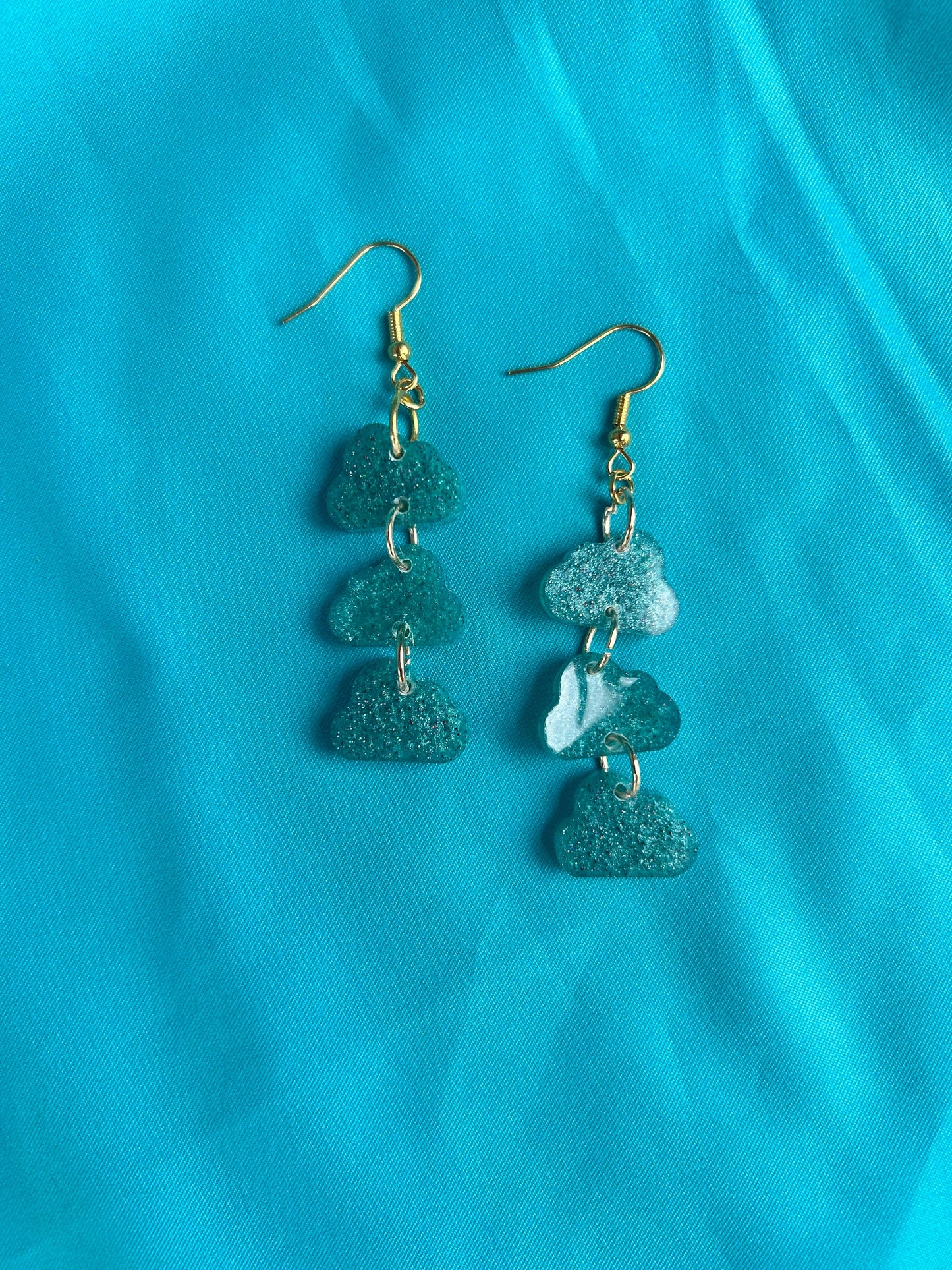 Tiered Cloud Earrings | Choose Your Color