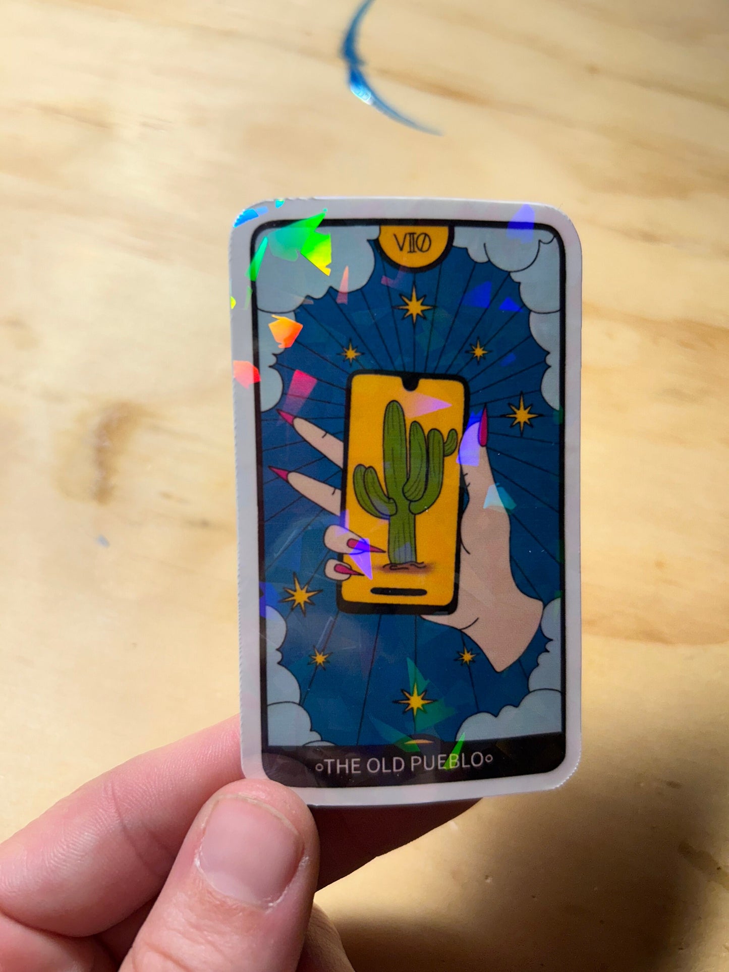 Tucson Tarot Sticker | Choose Your Finish