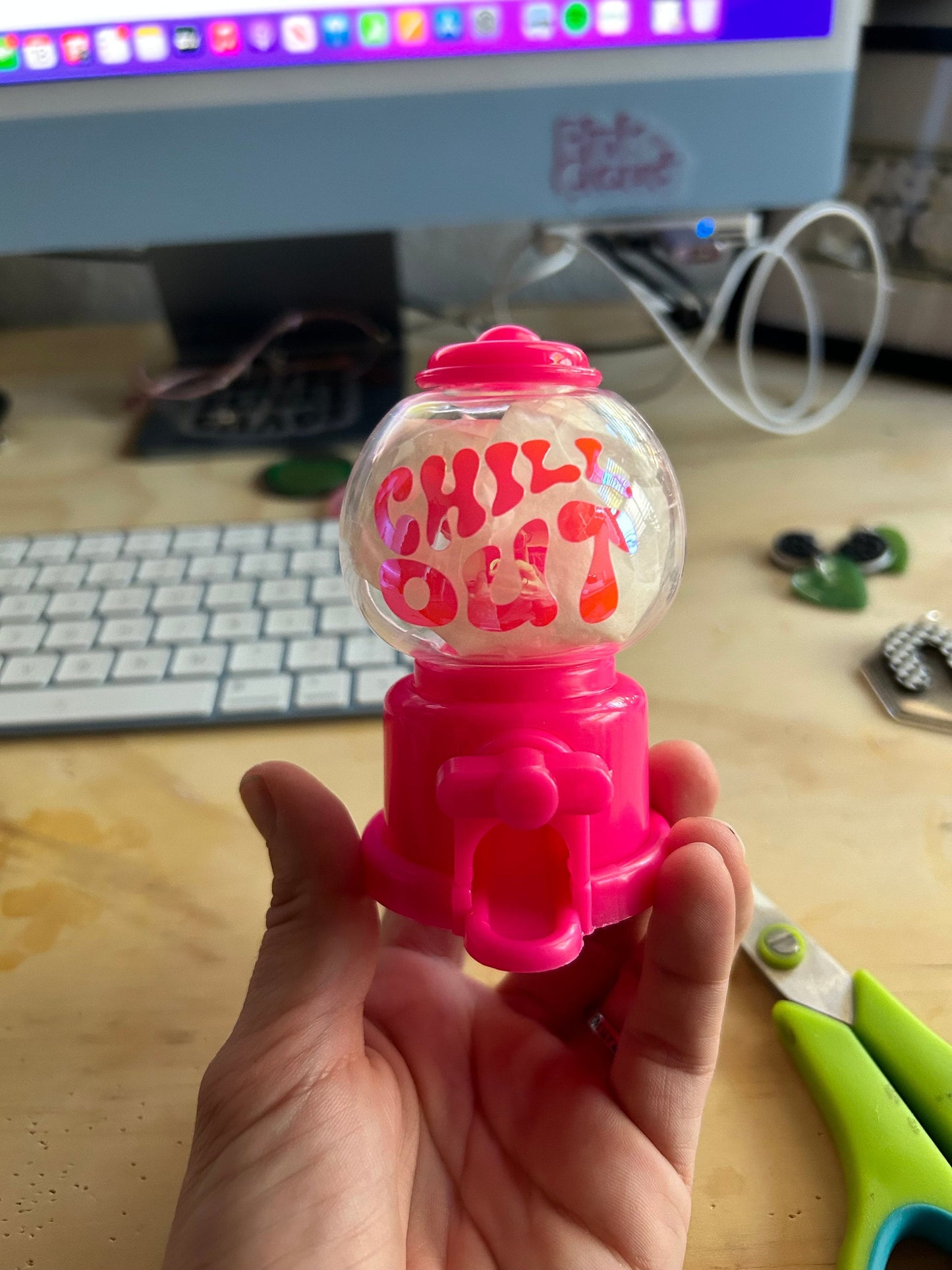 Chill Out Candy Dispenser: Desktop Pill Organizer