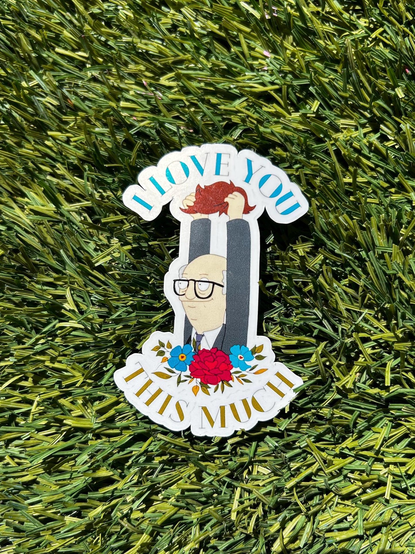 Mort Sticker | Toupee King | Bobs Burgers Fan Art