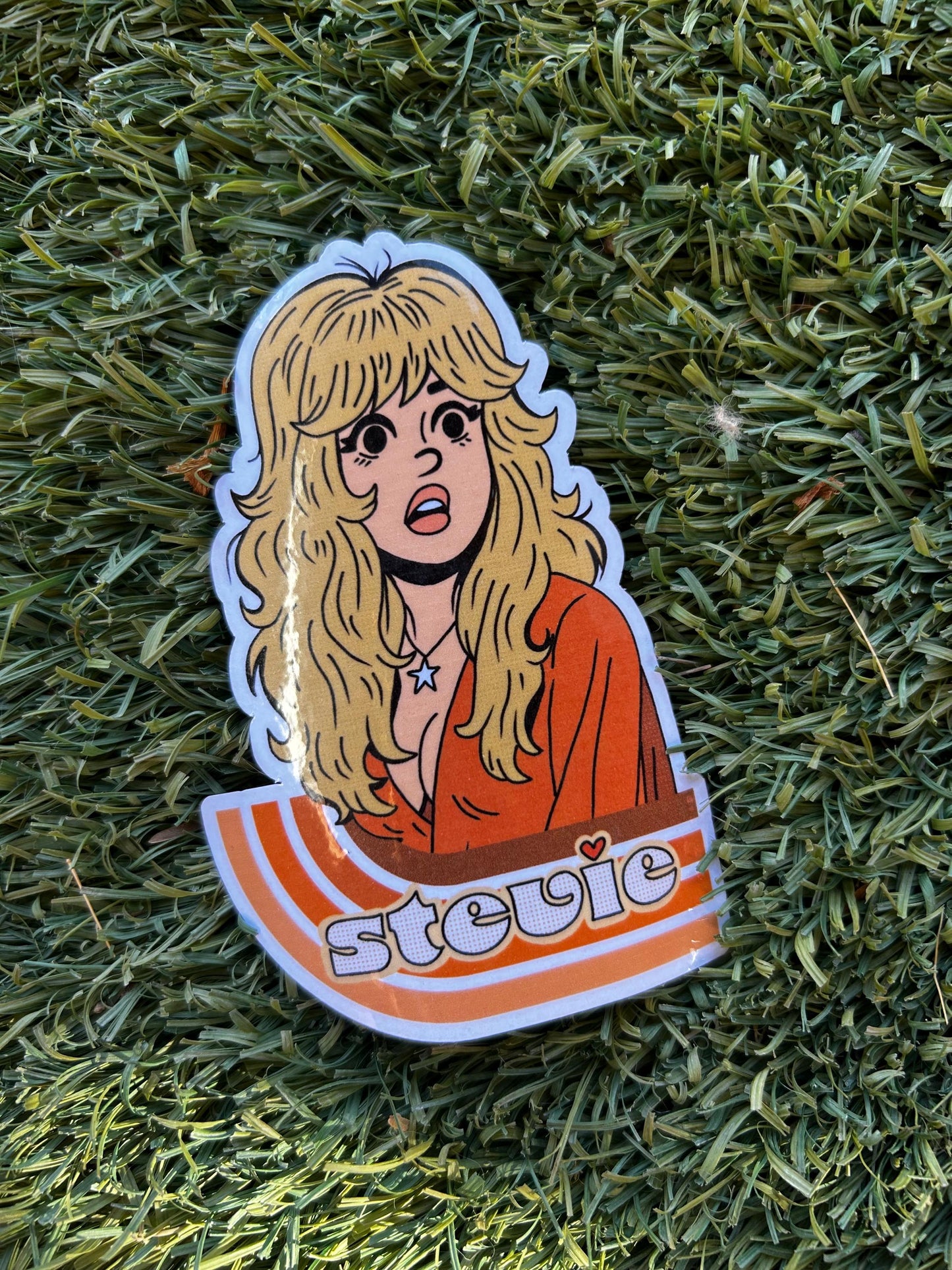 Stevie Nicks Fan Art | Sticker, Magnet or Tattoo | Choose Your Size and Finish