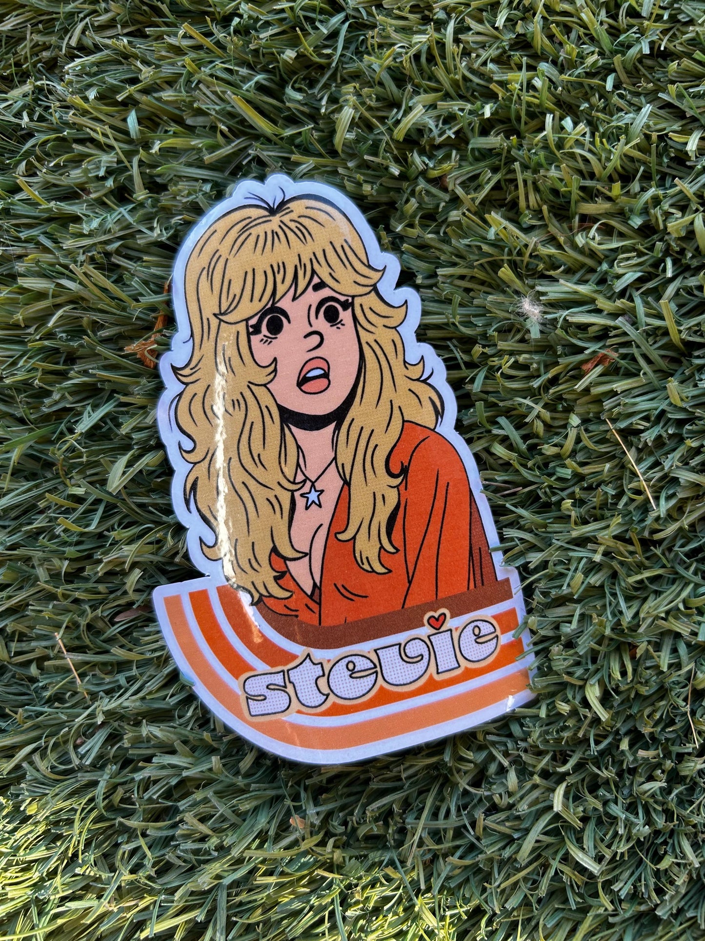 Stevie Nicks Fan Art | Sticker, Magnet or Tattoo | Choose Your Size and Finish