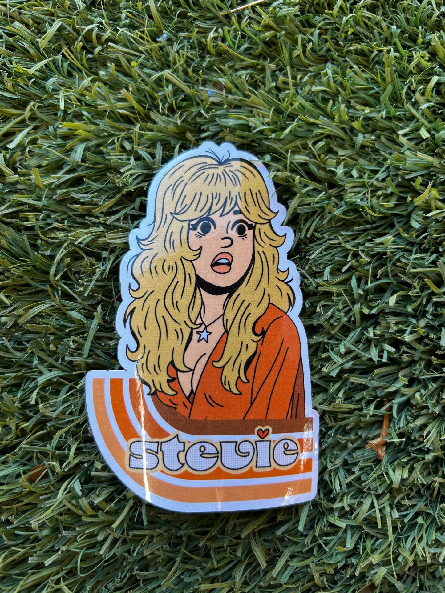 Stevie Nicks Fan Art | Sticker, Magnet or Tattoo | Choose Your Size and Finish