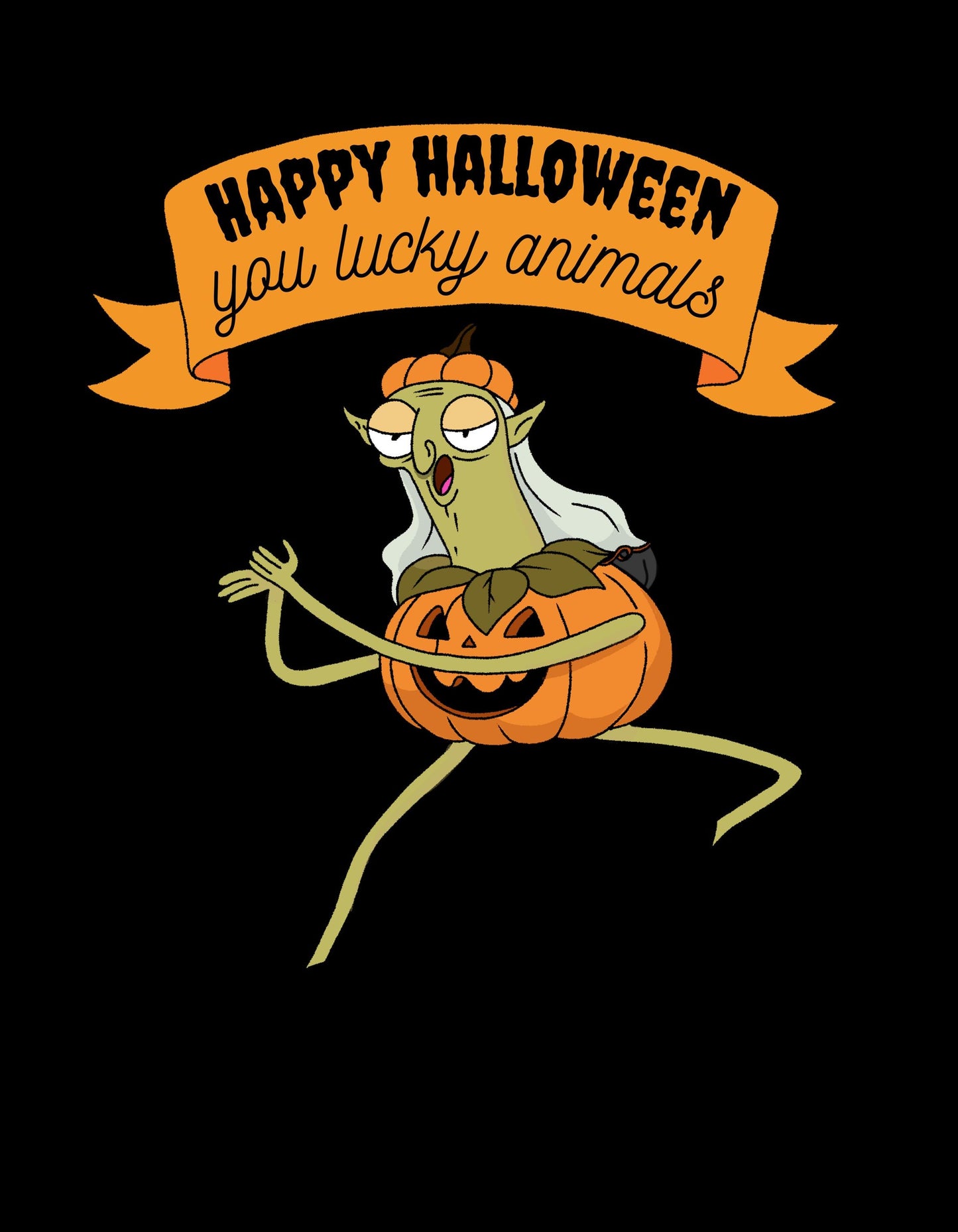 Sassy Green Witch Sticker: Helen Kiff Fan Art - Halloween Charm