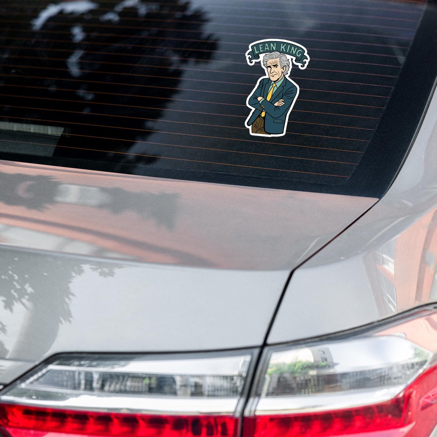 Lean King | Dateline Fan Art | Keith Morrison | sticker or magnet | glossy or holographic and size options