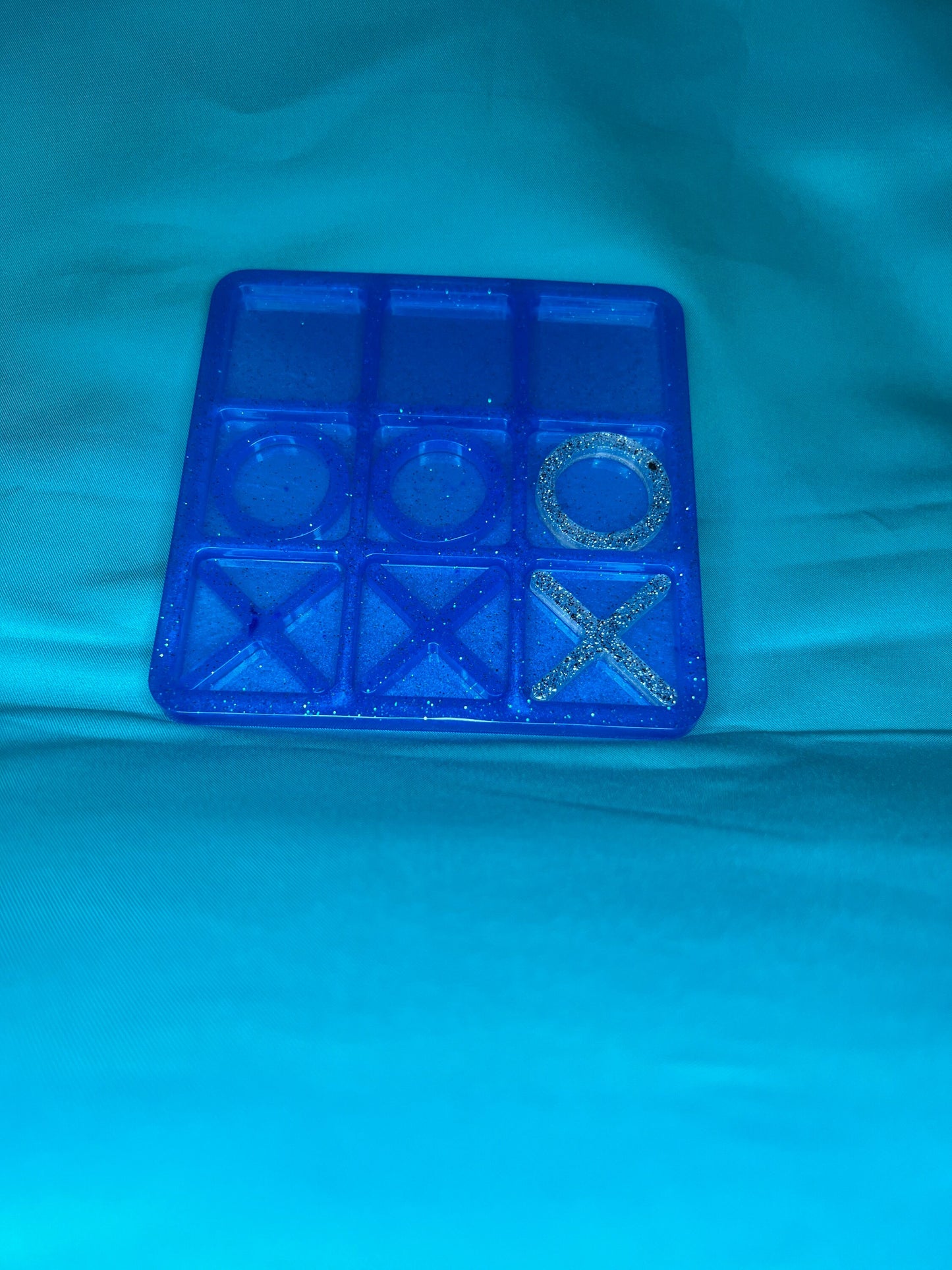 Decorative Tic Tac Toe Coffee Table Game | Choose Your Color