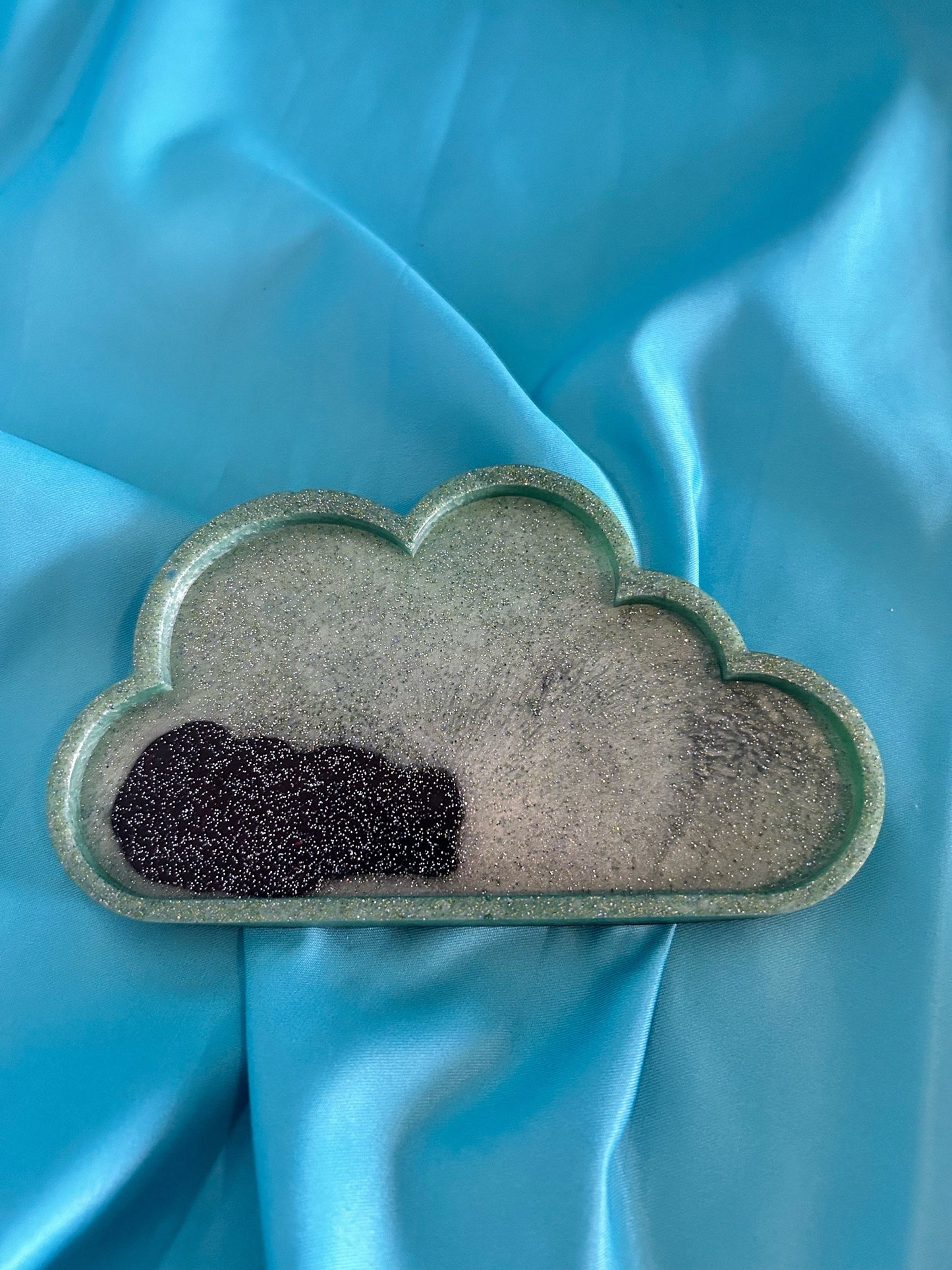 Decorative Cloud Tray | Choose Your Color | Purple, Blue, Red, Green, or Custom