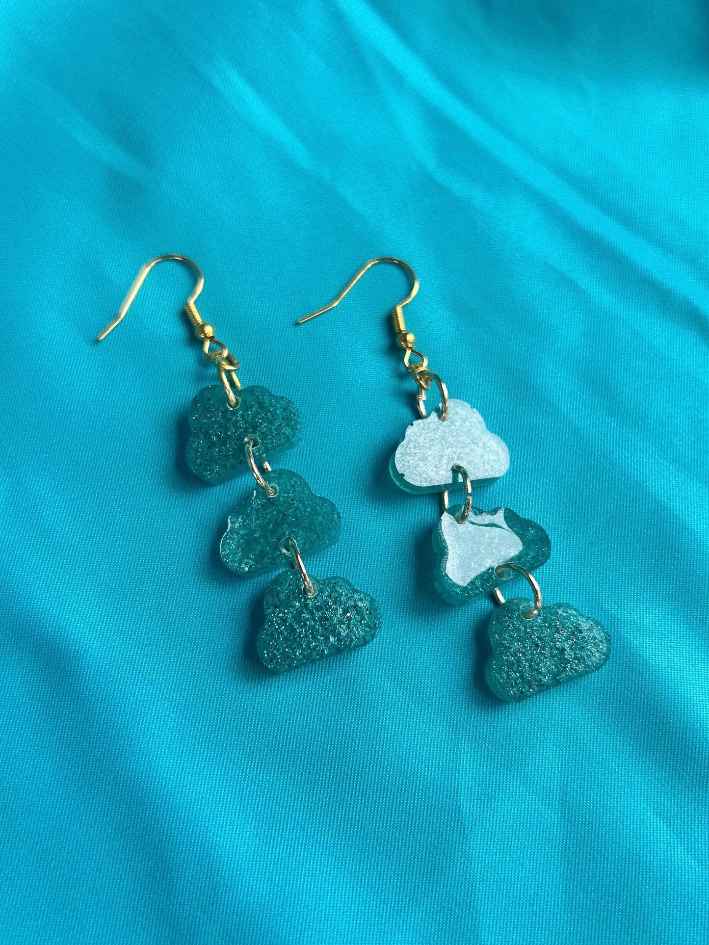 Tiered Cloud Earrings | Choose Your Color