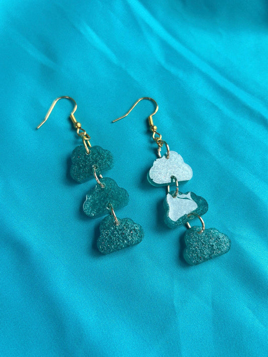 Tiered Cloud Earrings | Choose Your Color