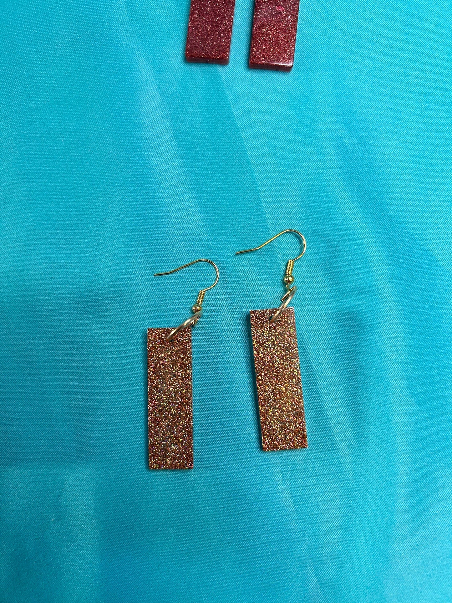 Rectangle Drop Earrings | Choose Your Style