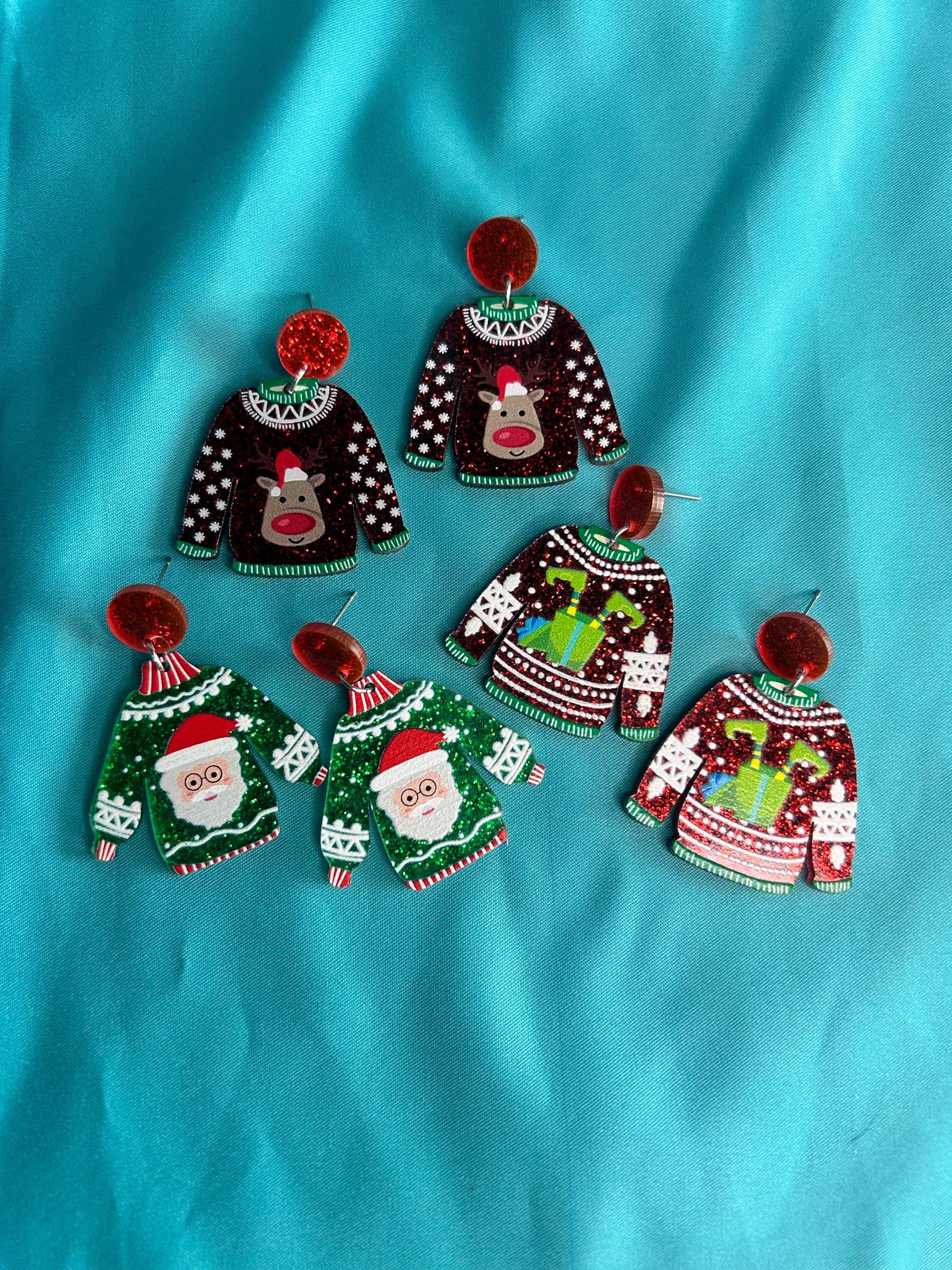 Christmas Earrings | Choose Your Style | Ugly Christmas Sweater
