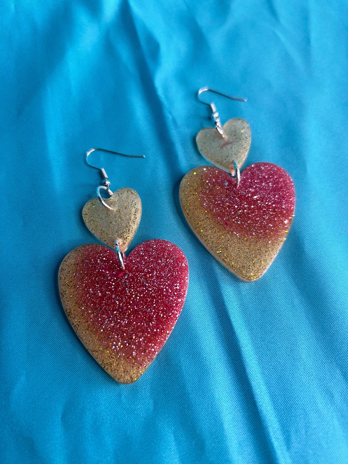 Heart Earrings in Different Styles | Hook Back