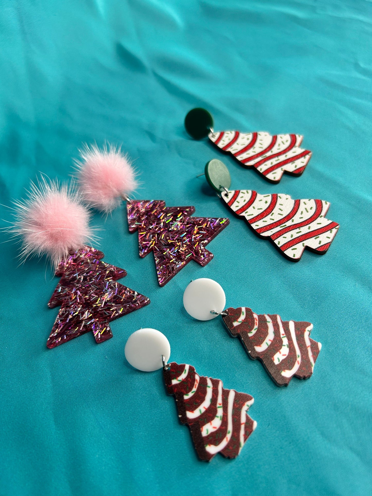 Christmas Tree Earrings | Choose Your Style