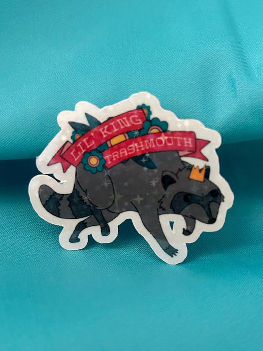 Little King Trashmouth Sticker | Bobs Burgers Fan Art