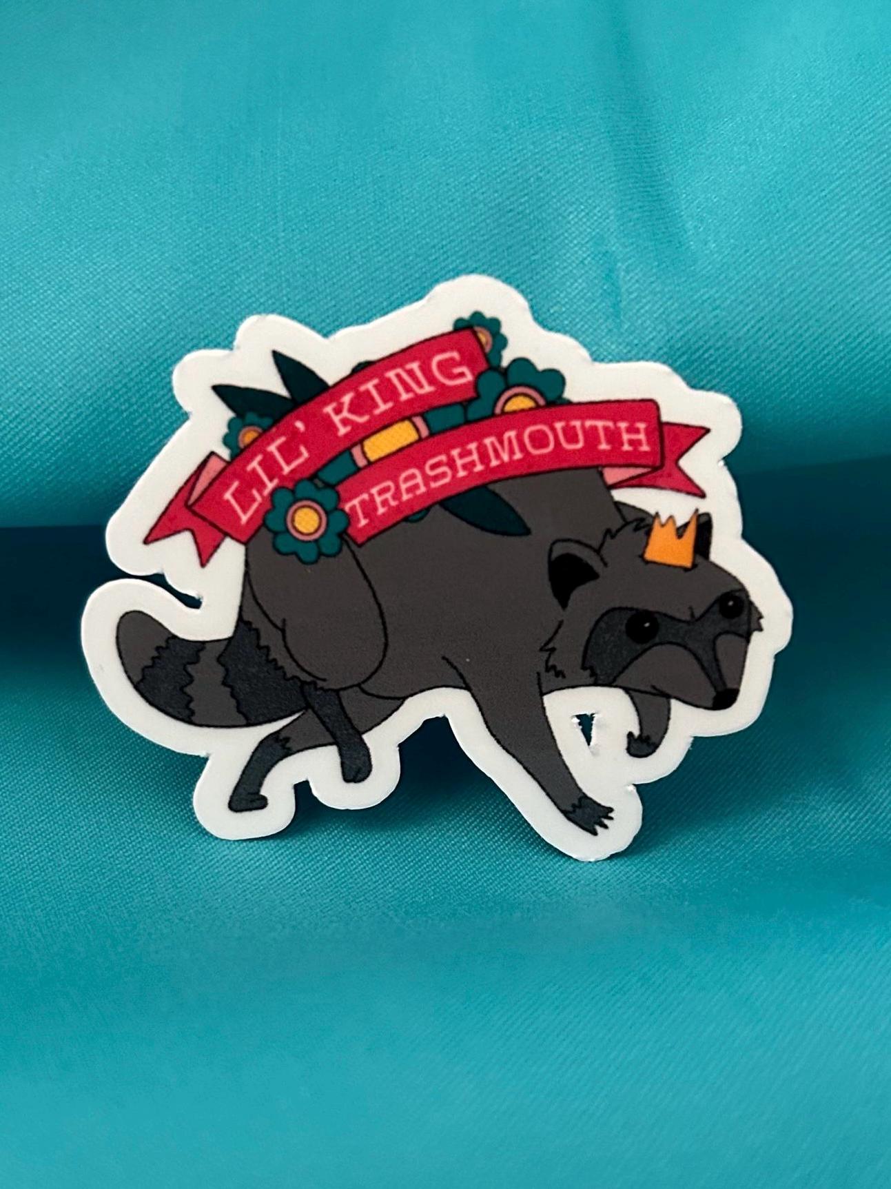 Little King Trashmouth Sticker | Bobs Burgers Fan Art