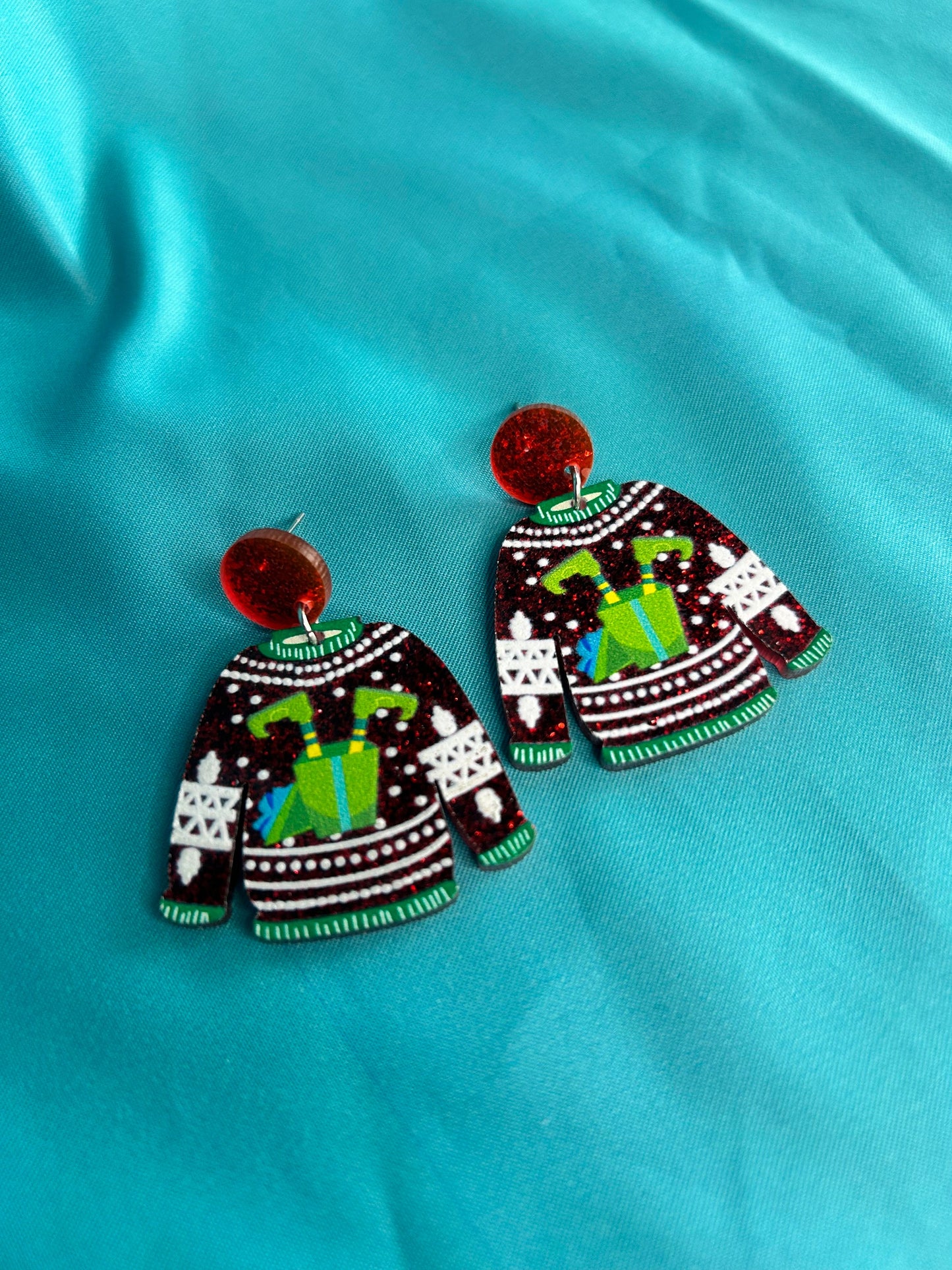Christmas Earrings | Choose Your Style | Ugly Christmas Sweater