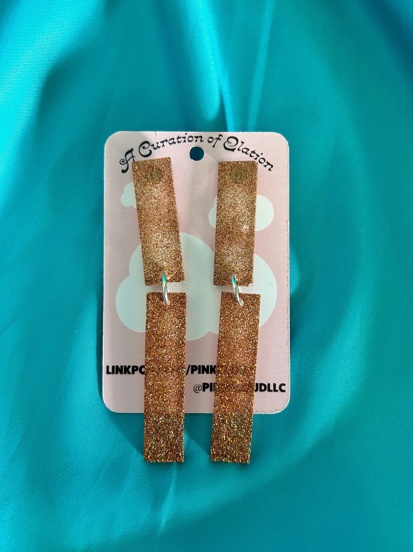 Rectangle Long Statement Earrings | Choose Your Style