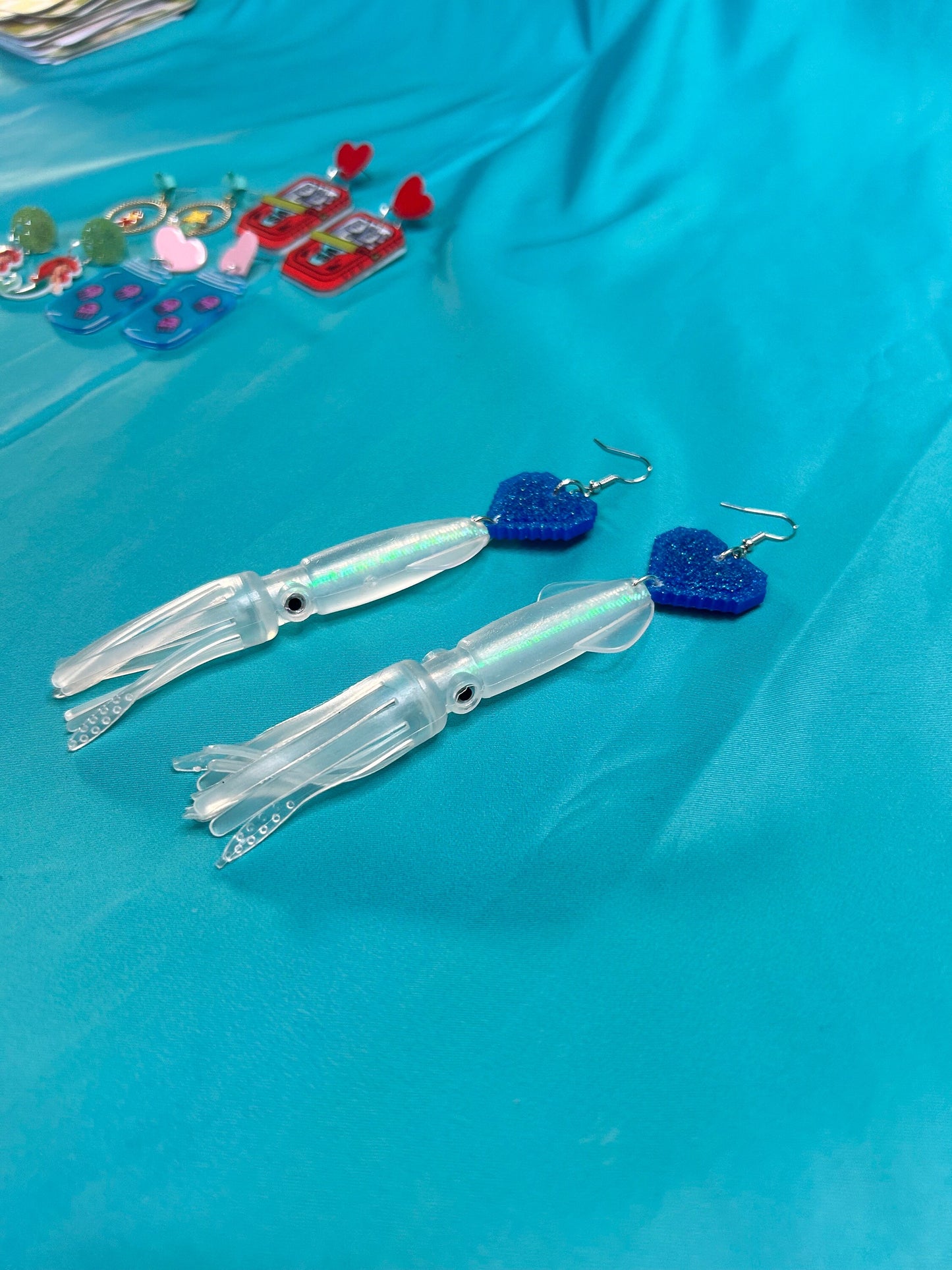 Ocean Animal Earrings | Choose Your Animal | Sardines, Mermaids, Squishy Squid, Whales, Shrimp, Lobster or Jellyfish