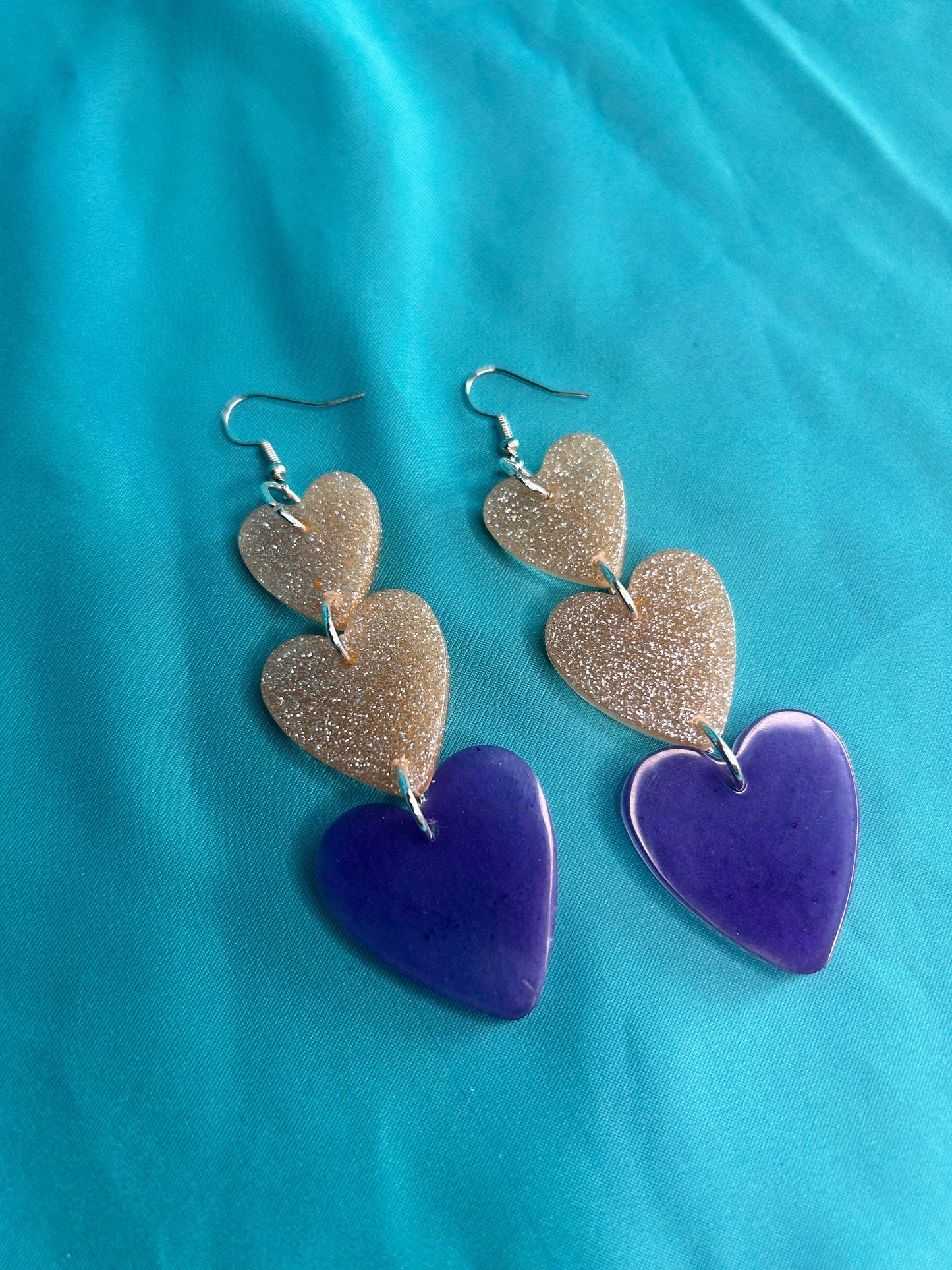 Heart Earrings in Different Styles | Hook Back