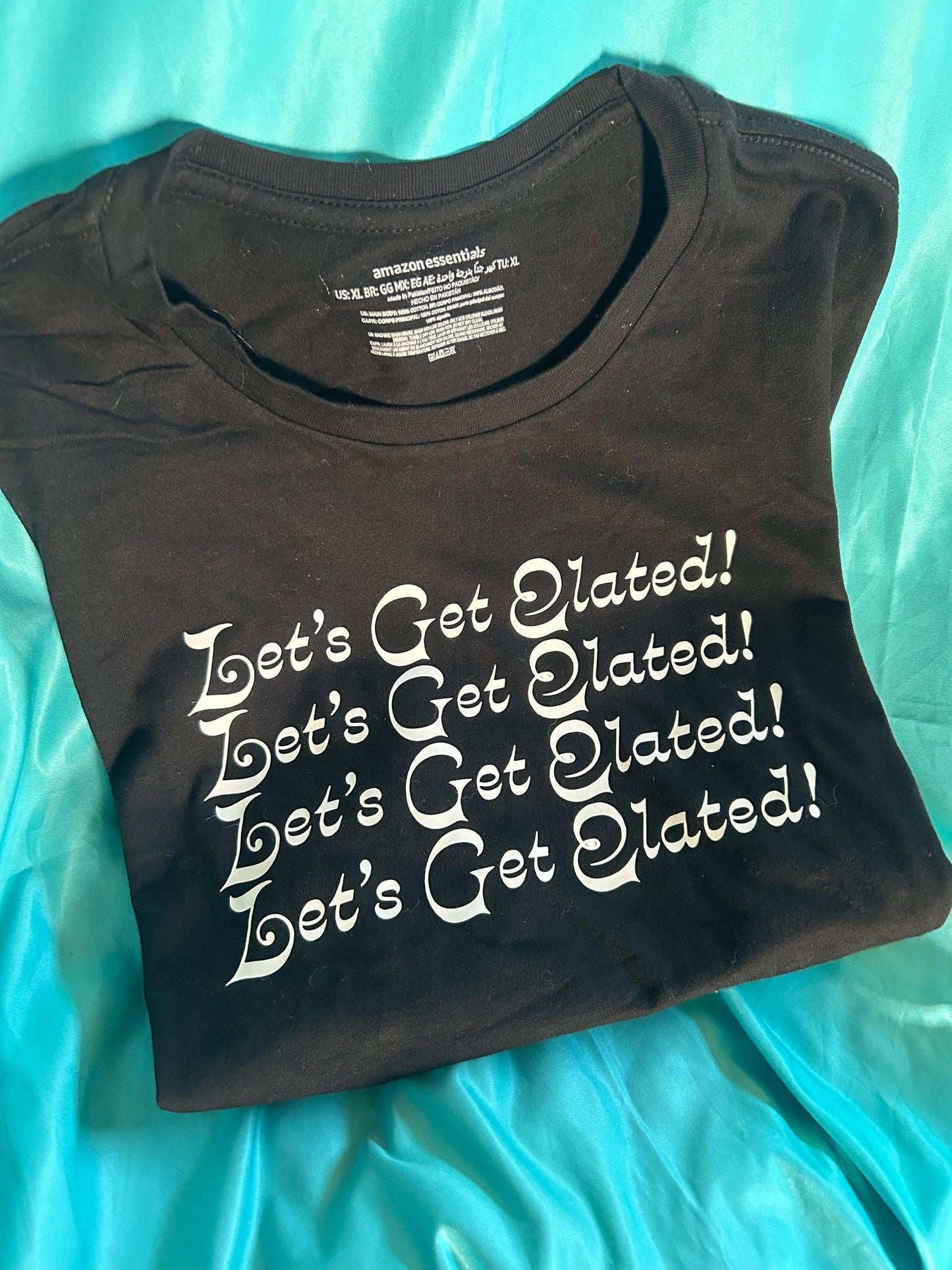 Let’s Get Elated XL Graphic Tee