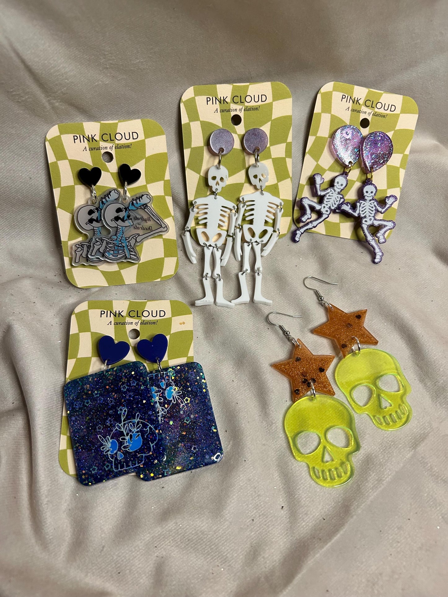 Skeleton Earrings | Choose Your Style | Amputee Inclusive