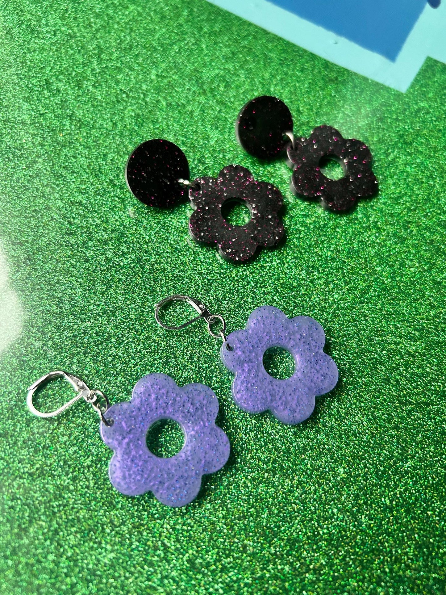 Small Flower Earrings | Handmade with Different Styles