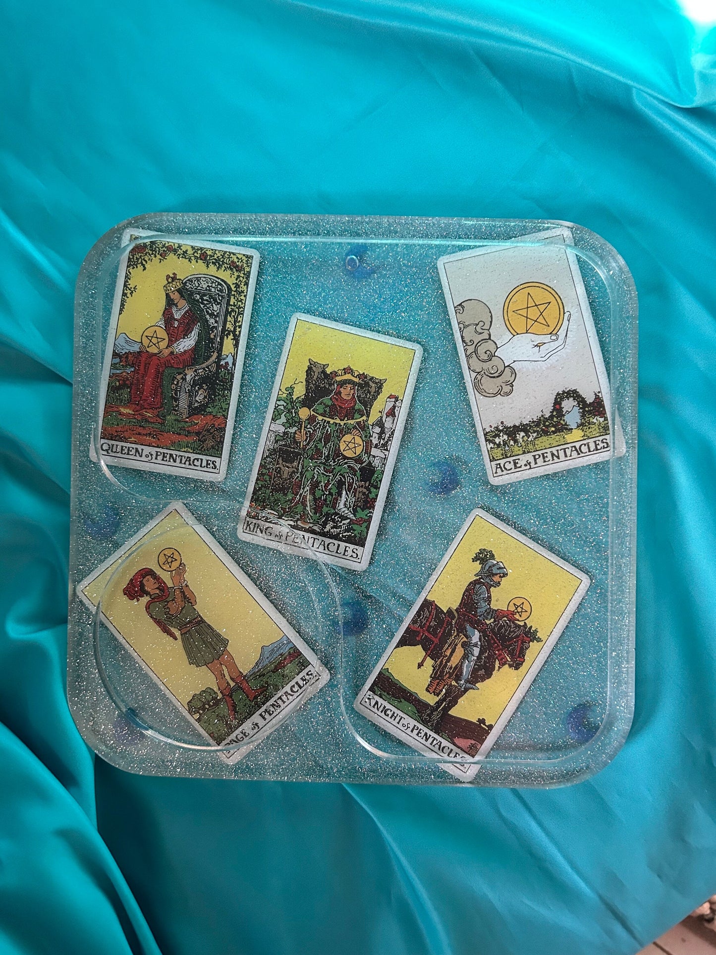 Decorative Tray | Tarot Clear, Tarot Gold, Snow White