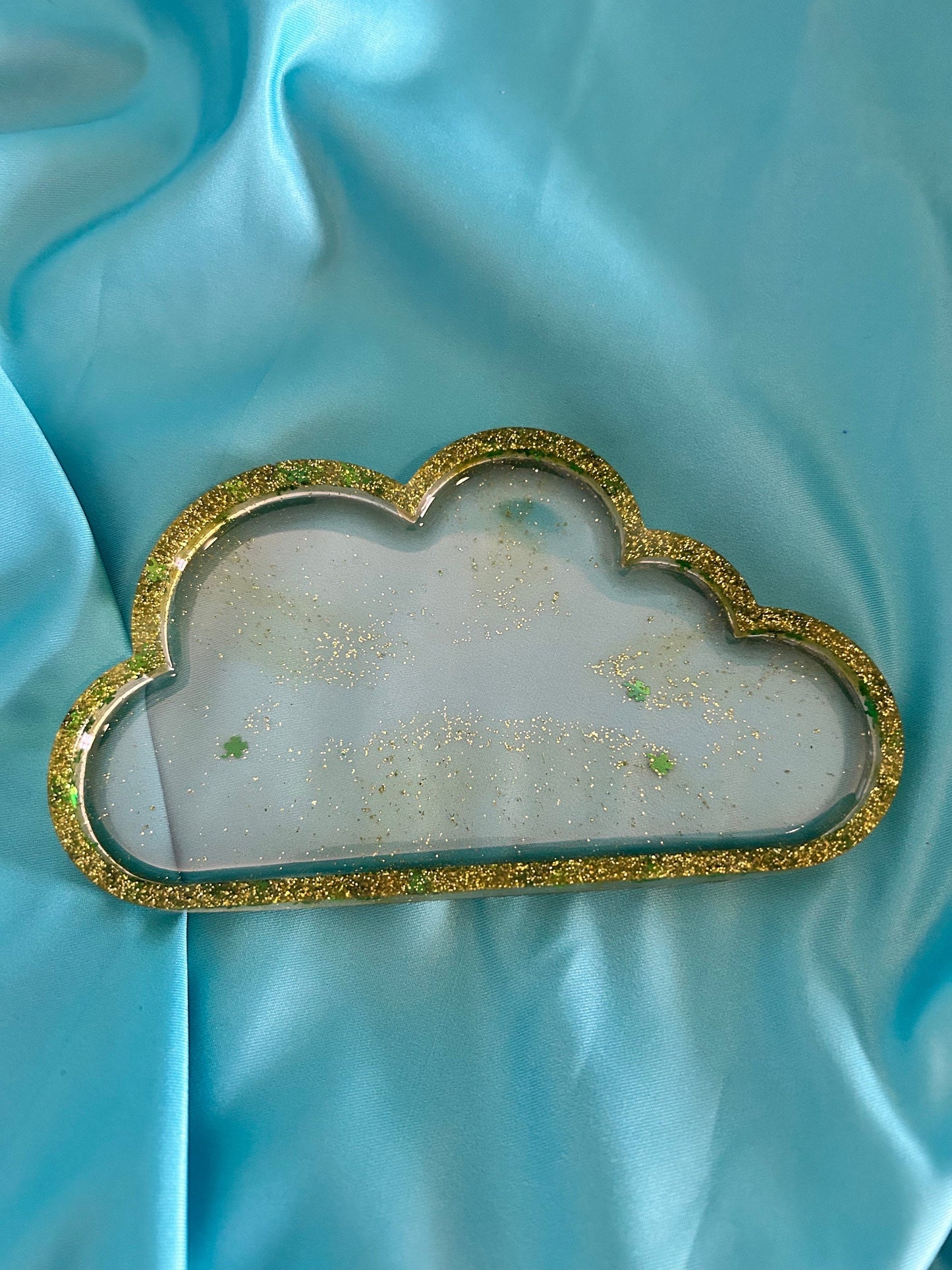 Decorative Cloud Tray | Choose Your Color | Purple, Blue, Red, Green, or Custom