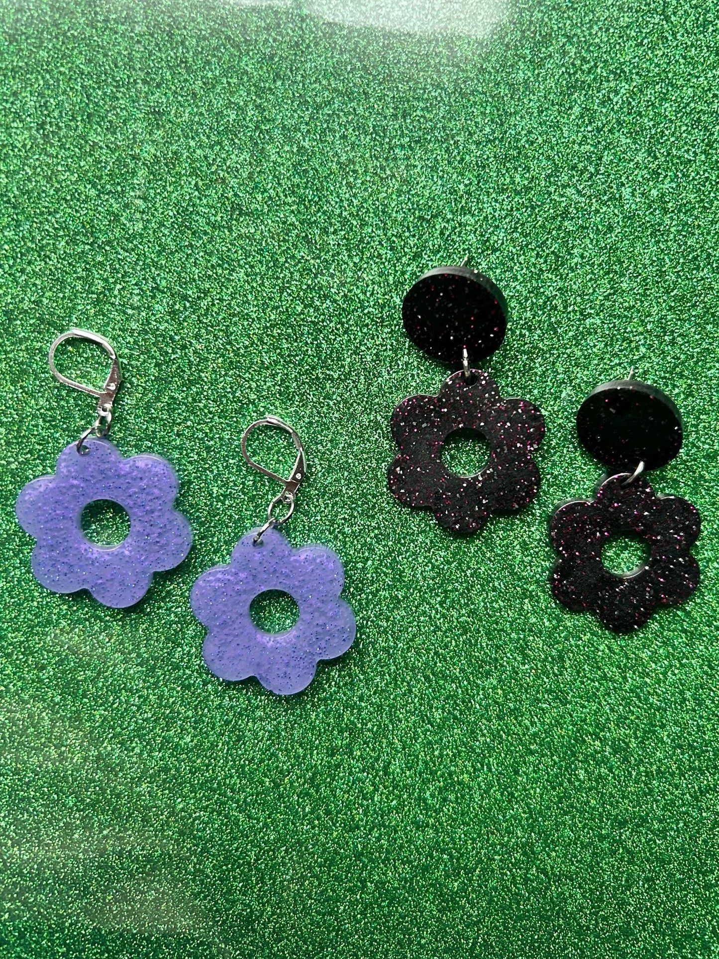 Small Flower Earrings | Handmade with Different Styles